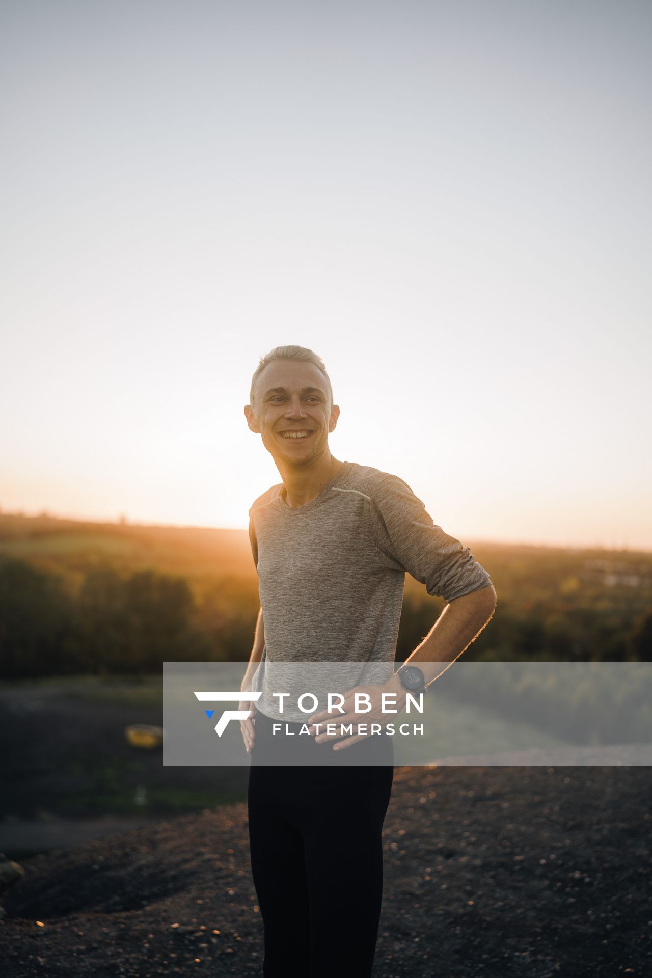 Nils Voigt ((TV Wattenscheid 01) am 18.10.2022 im Lohrheidestadion in Bochum-Wattenscheid