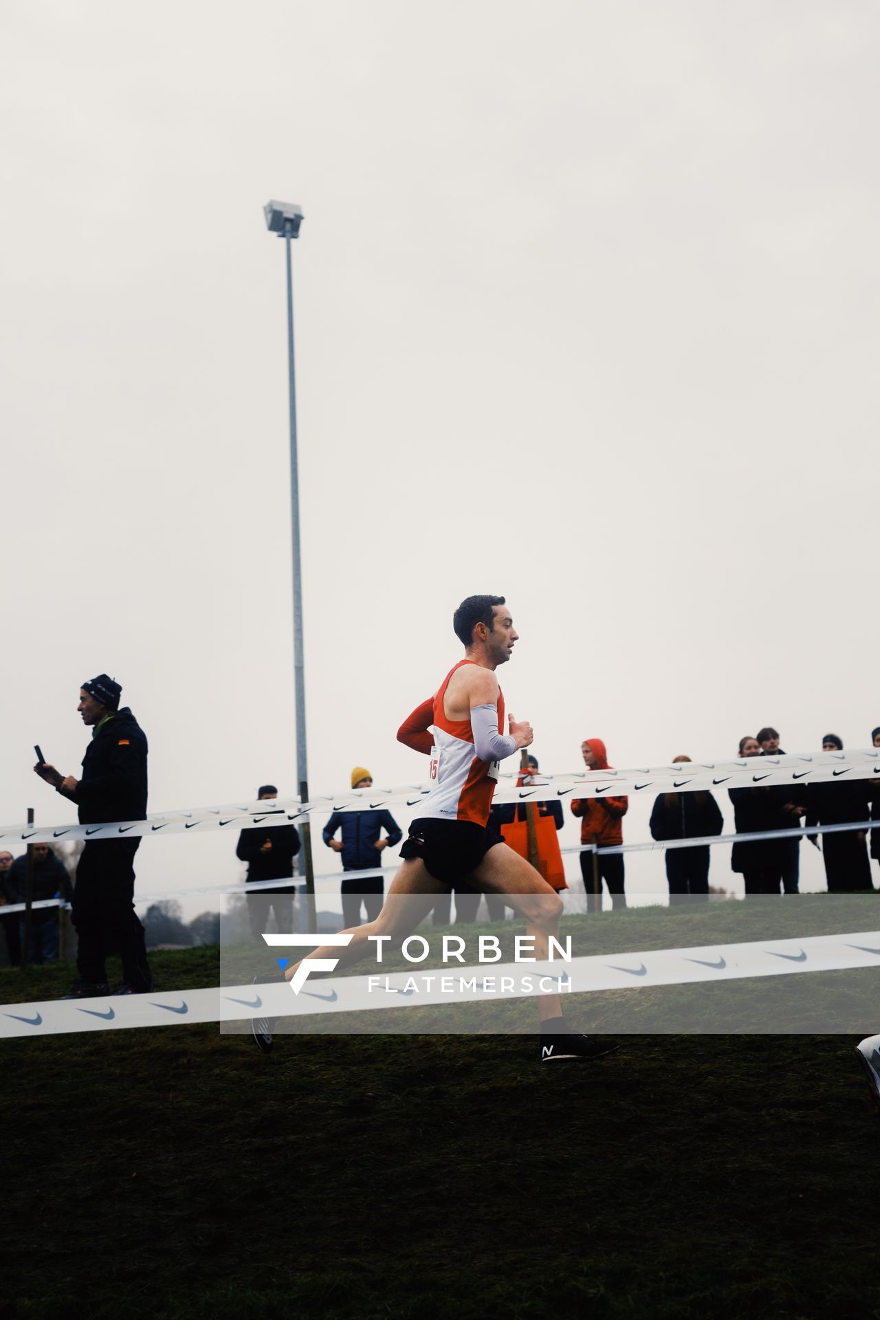 am 26.11.2022  waehrend den deutschen Crosslauf-Meisterschaften auf Sportanlage an der Ringstrasse in Loeningen