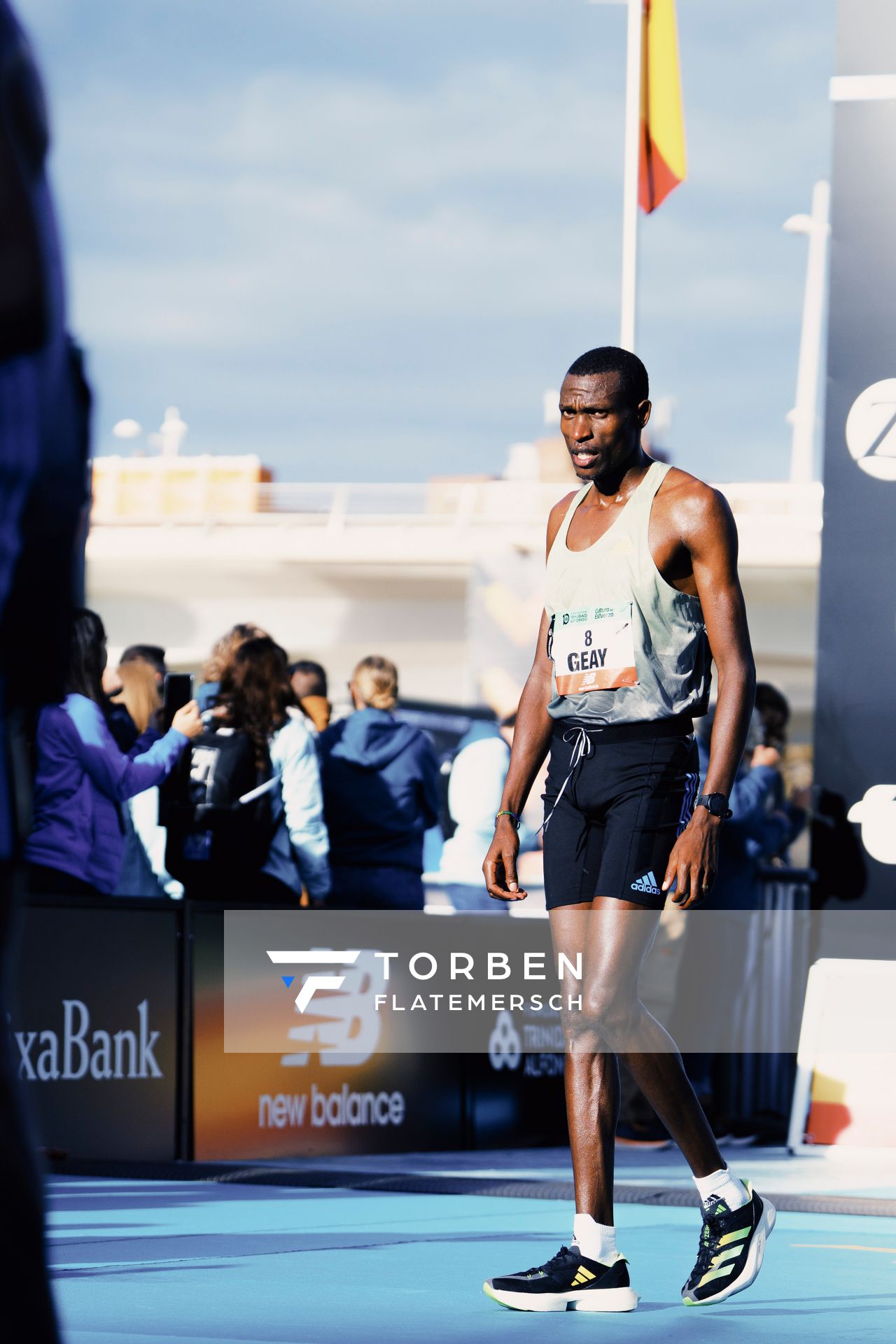 Gabriel Geay (TAN) am 04.12.2022 beim 42th Valencia Marathon Trinidad Alfonso 2022