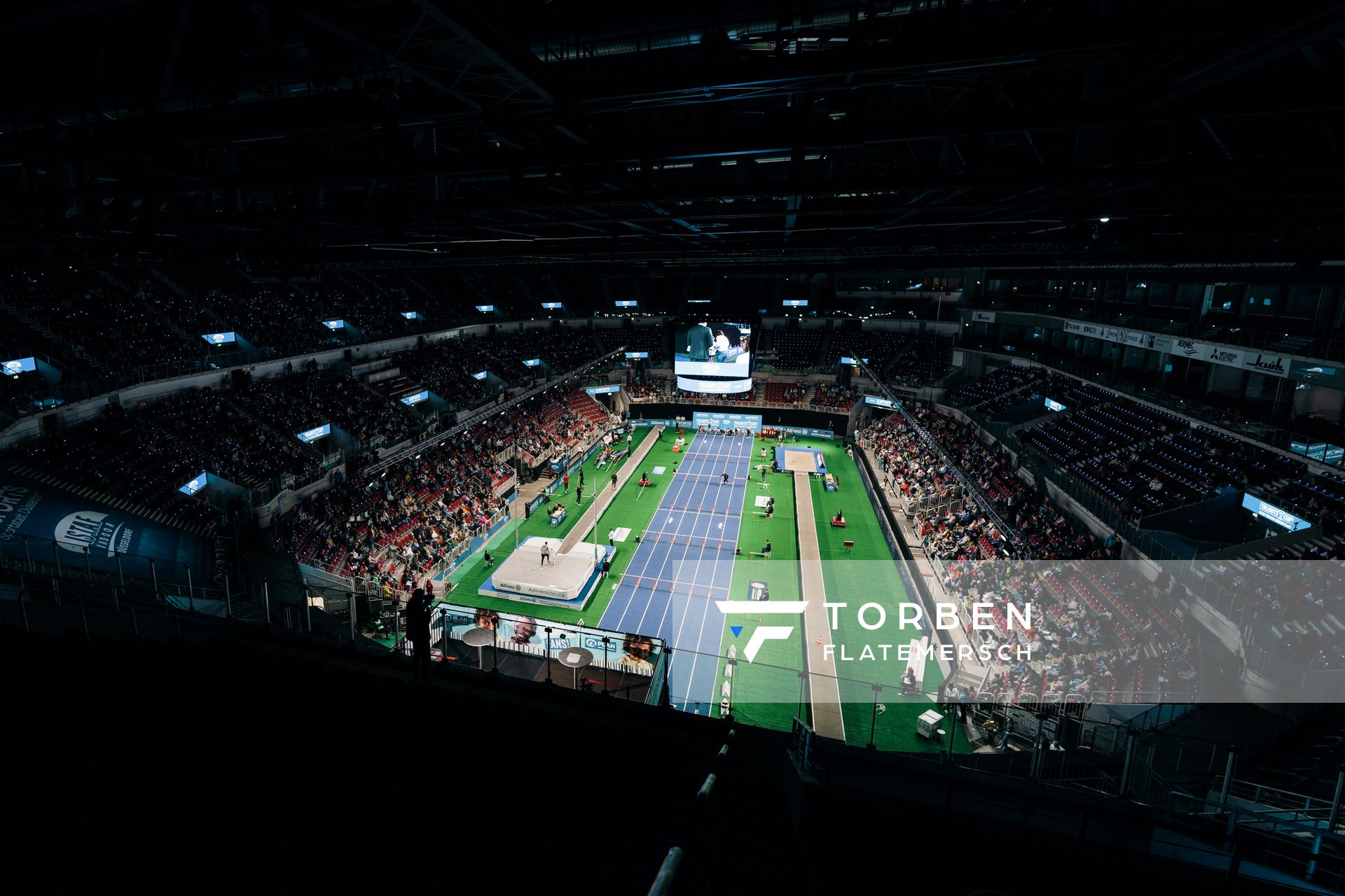 Der PSD Bank Dome am 29.01.2023 beim ISTAF Indoor im PSD Bank Dome in Duesseldorf