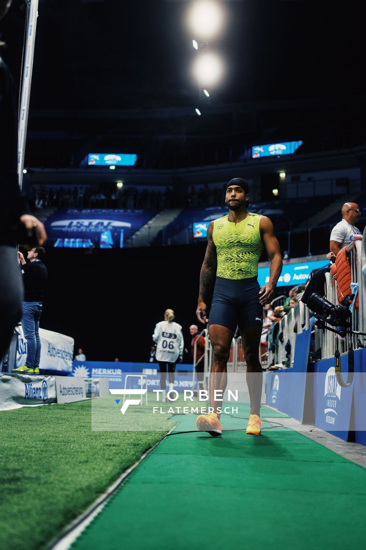 Bo Kanda Lita Baehre (GER) im Stabhochsprung am 29.01.2023 beim ISTAF Indoor im PSD Bank Dome in Duesseldorf