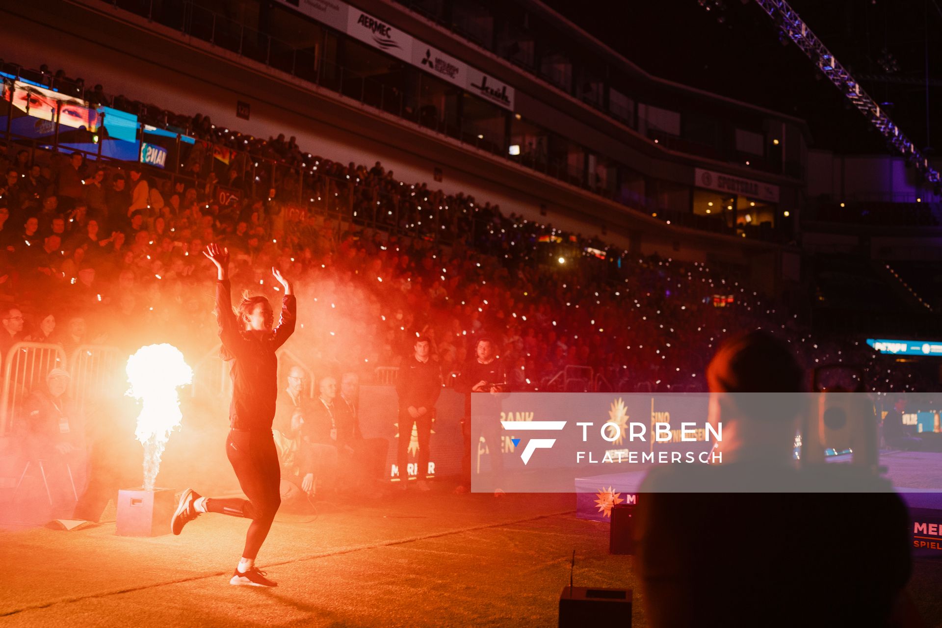 Lea Halmans (GER) am 29.01.2023 beim ISTAF Indoor im PSD Bank Dome in Duesseldorf