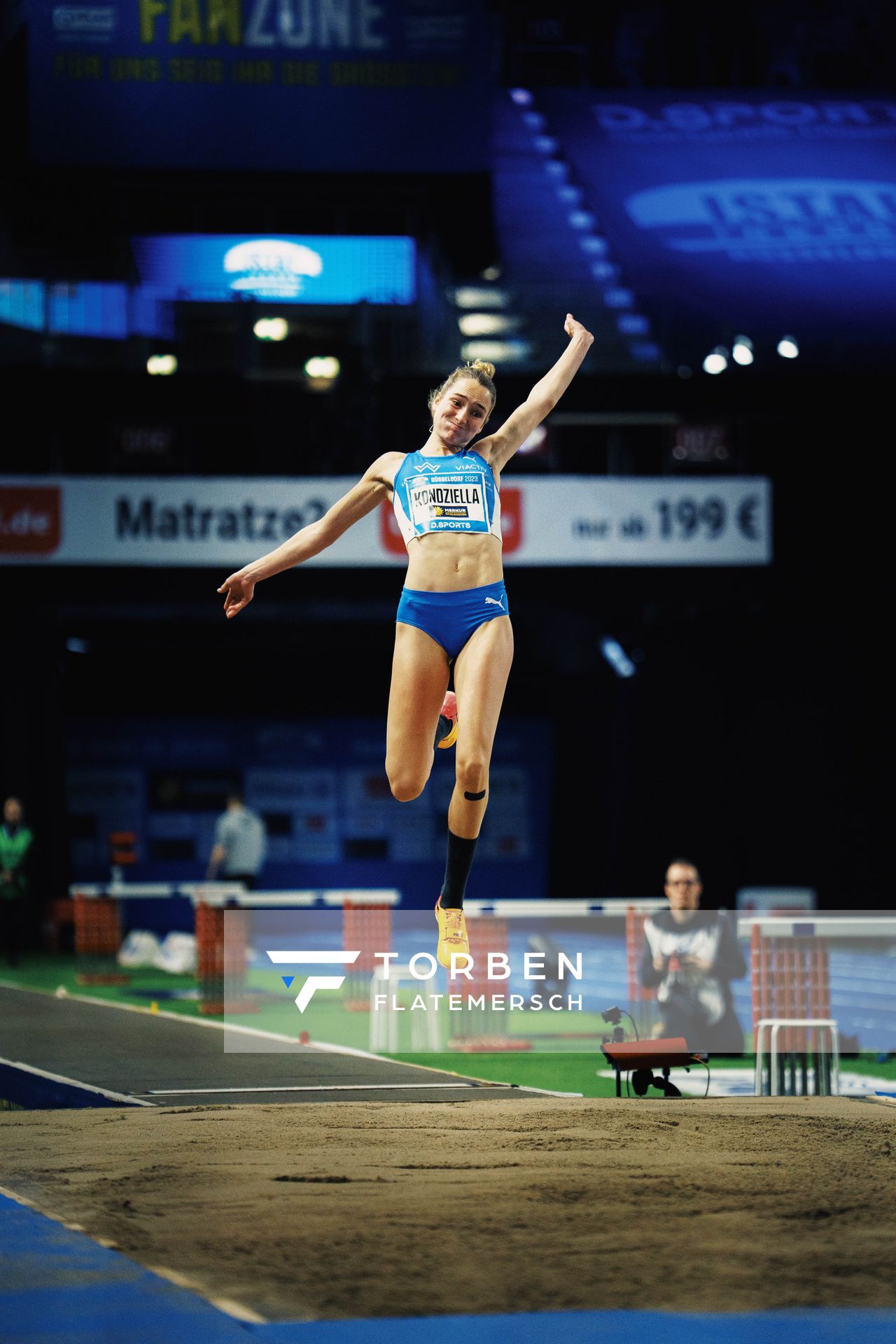 am 29.01.2023 beim ISTAF Indoor im PSD Bank Dome in Duesseldorf