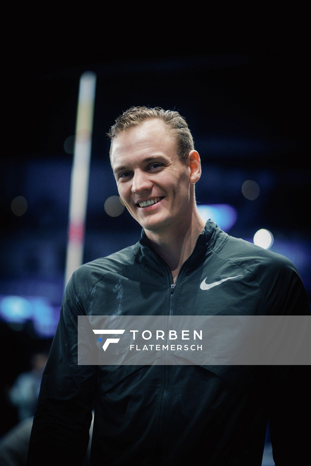 Sam Kendricks (USA) am 29.01.2023 beim ISTAF Indoor im PSD Bank Dome in Duesseldorf