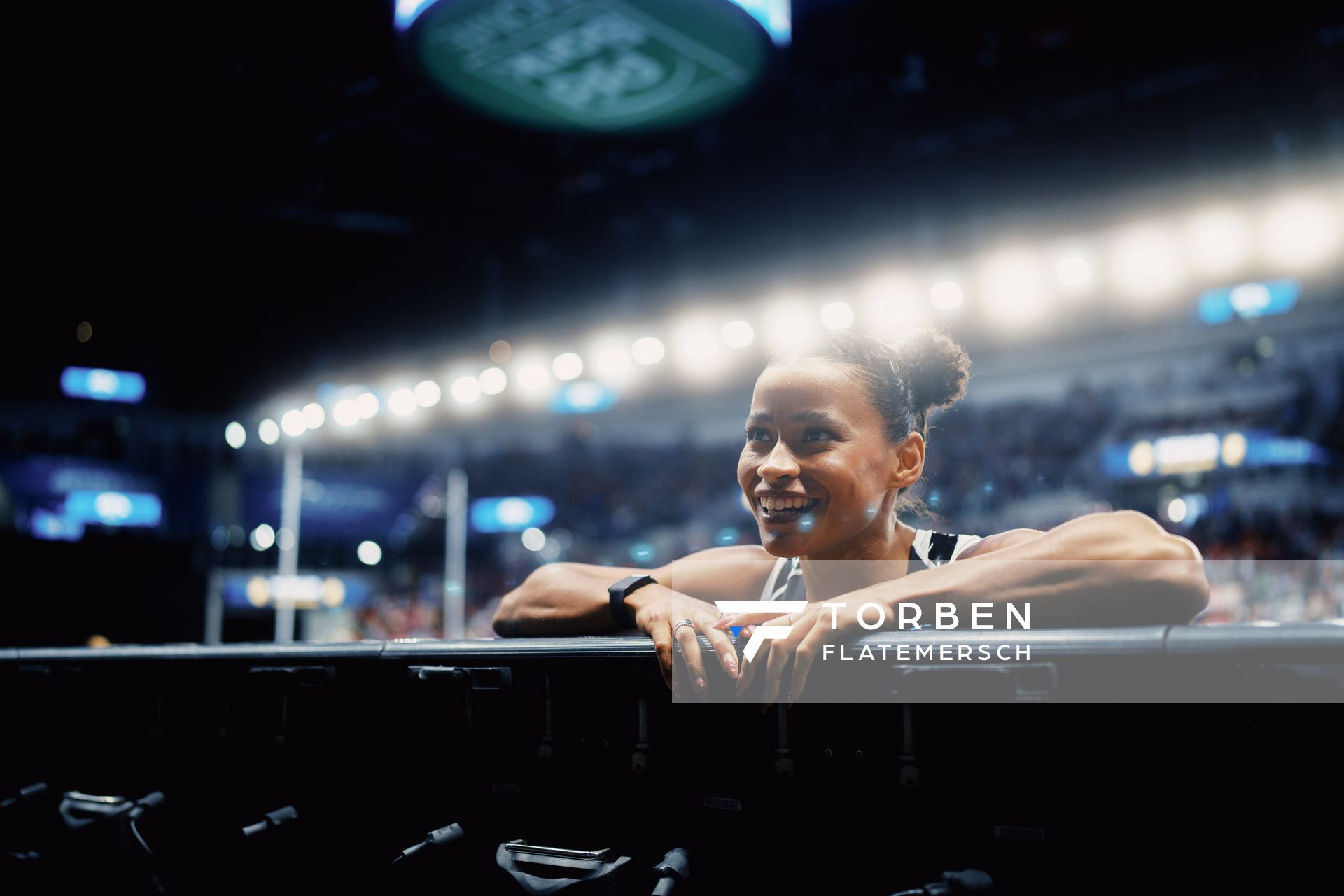 Jazmin Sawyers (GBR) am 29.01.2023 beim ISTAF Indoor im PSD Bank Dome in Duesseldorf