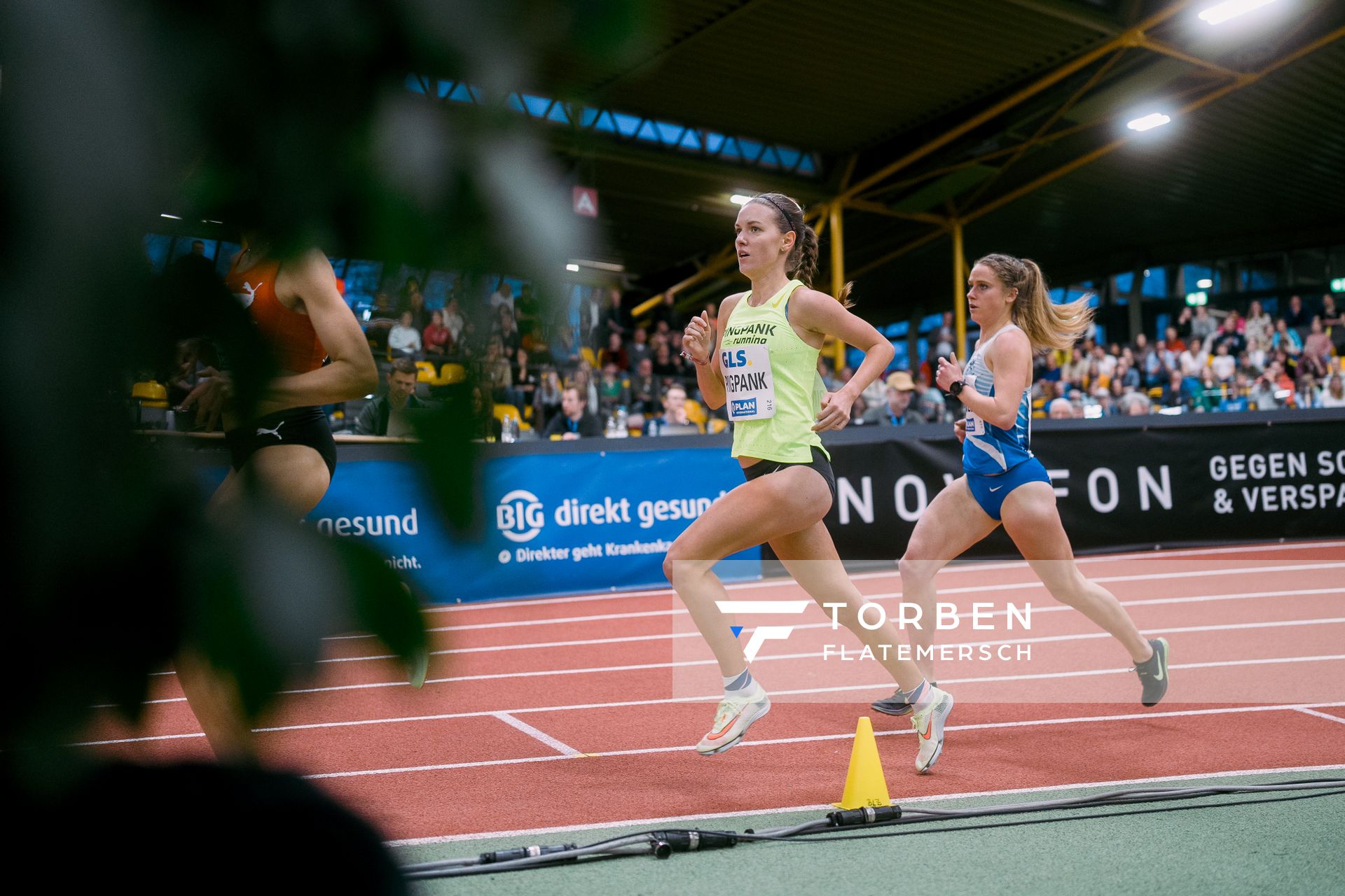 Svenja Pingpank (Hannover Athletics) bei den Deutschen Leichtathletik-Hallenmeisterschaften am 18.02.2023 in der Helmut-Koernig-Halle in Dortmund