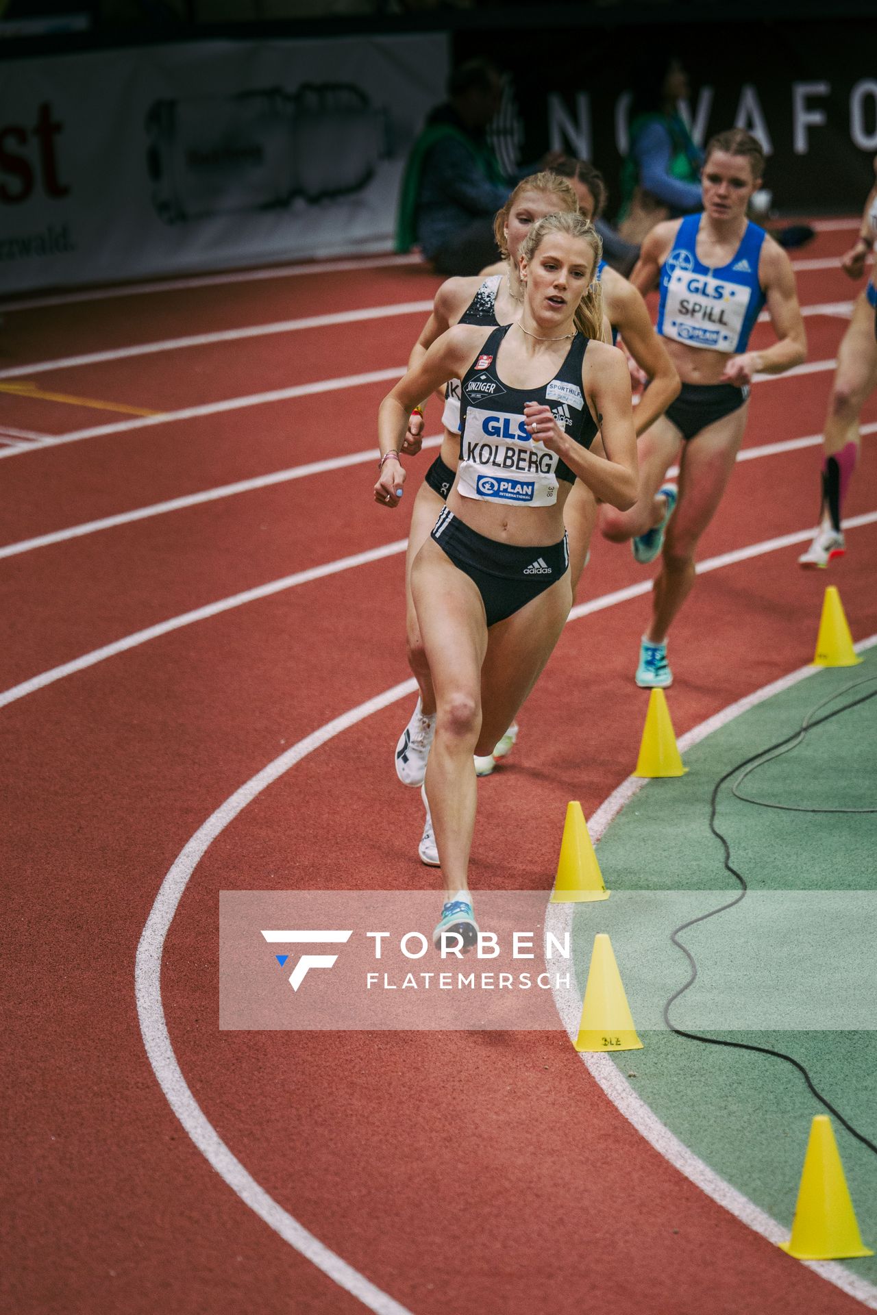 Majtie Kolberg (LG Kreis Ahrweiler) Leichtathletik-Hallenmeisterschaften am 19.02.2023 in der Helmut-Koernig-Halle in Dortmund
