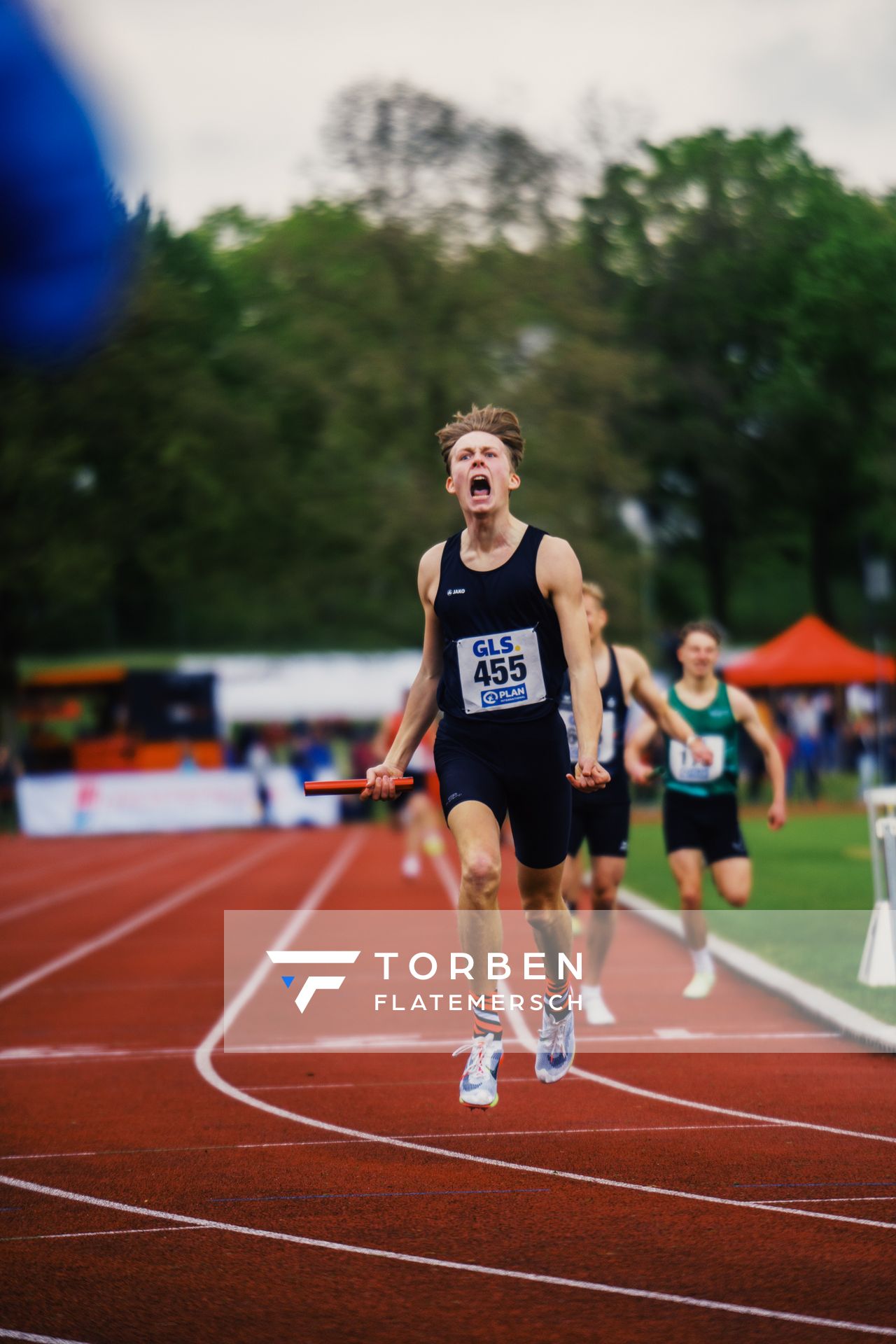 Nico Hoernke (StG Duesseldorf) am 29.04.2023 bei den deutschen Meisterschaften Langstaffel in Bietigheim-Bissingen