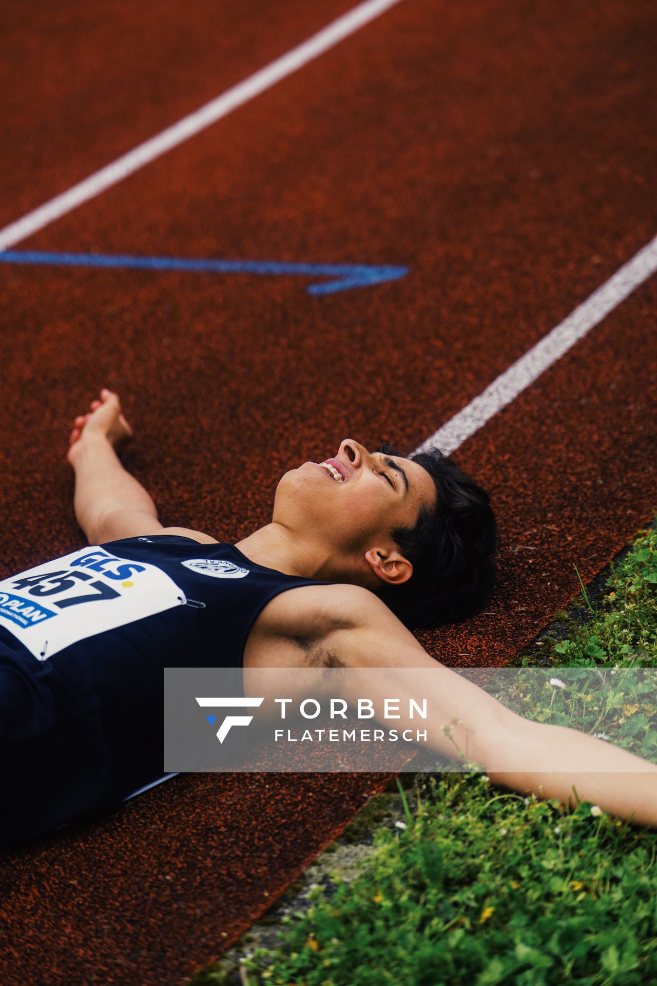 Alexander Maennel (StG Duesseldorf) am 29.04.2023 bei den deutschen Meisterschaften Langstaffel in Bietigheim-Bissingen