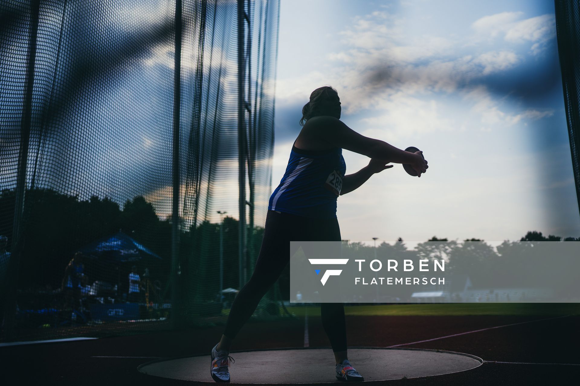 Julia Ritter (TV Wattenscheid 01) am 07.06.2023 beim Jump n Run Meeting im Stadion Dortmund-Hacheney in Dortmund