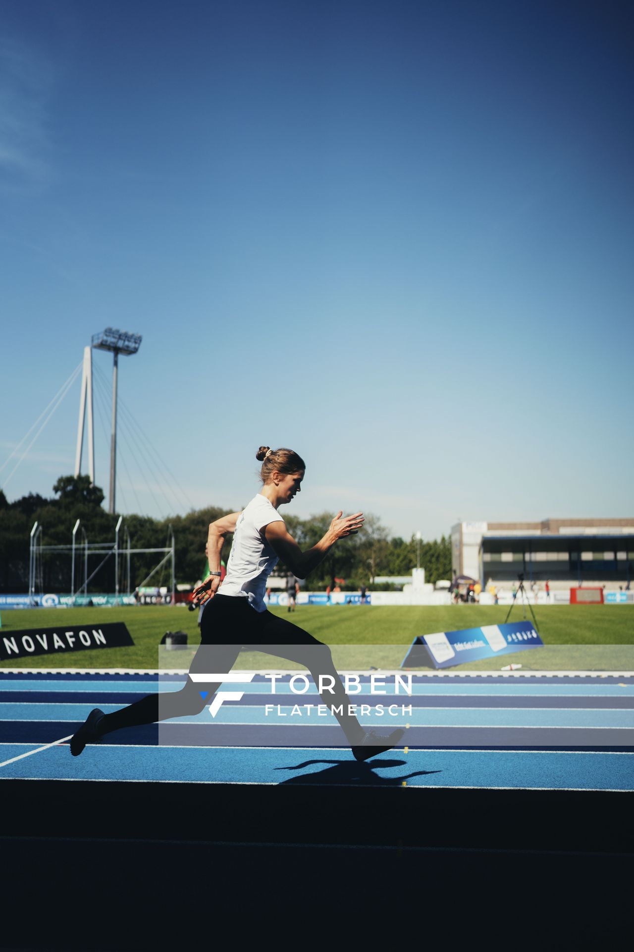 Mareike Roesing (GER/USC Mainz) am 17.06.2023 beim Stadtwerke Ratingen Mehrkampf-Meeting im Stadion am Stadionring in Ratingen