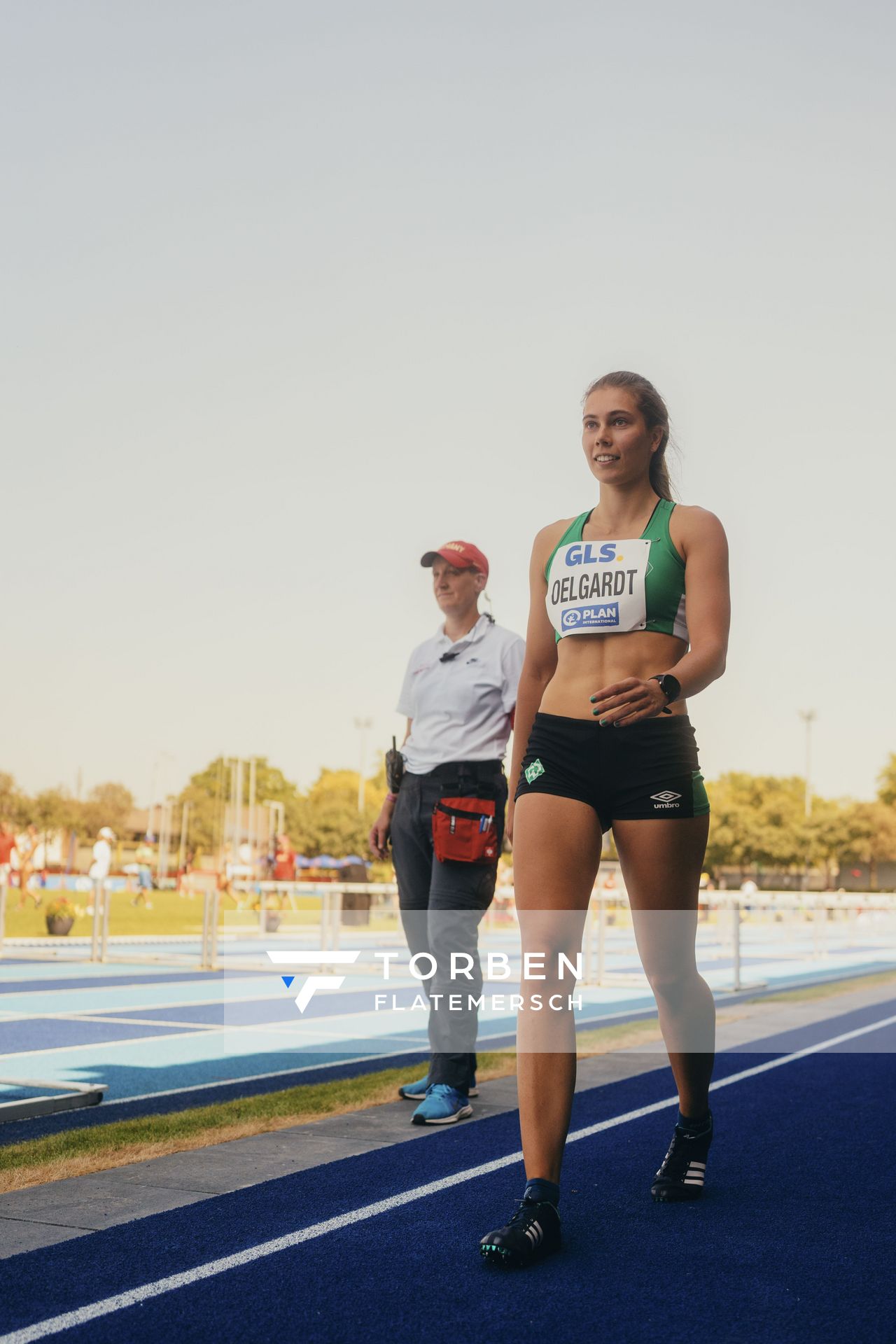 Wiebke Oelgardt (GER/SV Werder Bremen) am 17.06.2023 beim Stadtwerke Ratingen Mehrkampf-Meeting im Stadion am Stadionring in Ratingen