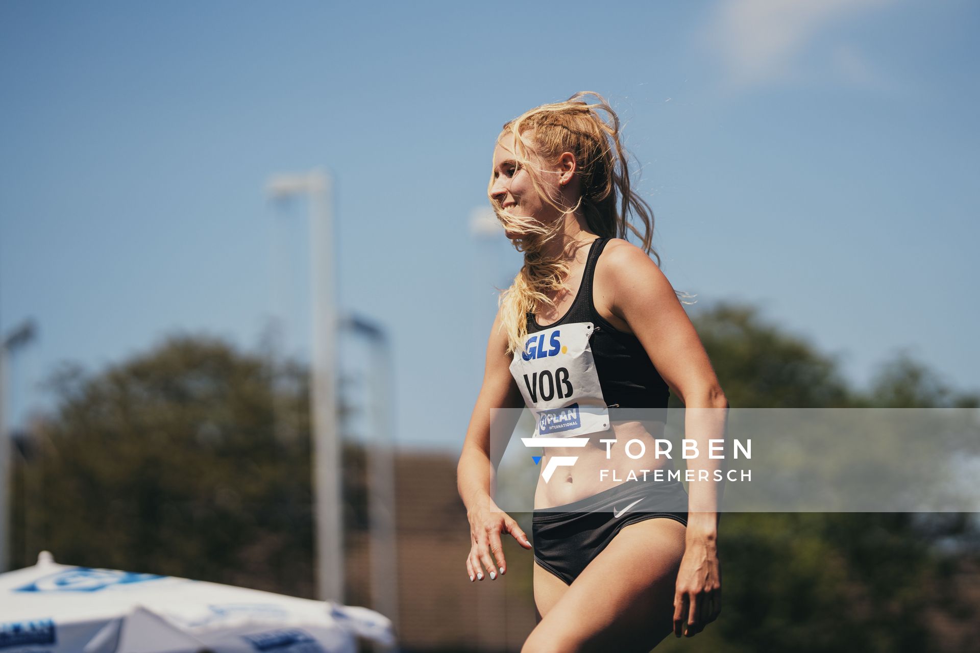 Laura Voß (GER/LAZ Soest) im Hochsprung am 17.06.2023 beim Stadtwerke Ratingen Mehrkampf-Meeting im Stadion am Stadionring in Ratingen