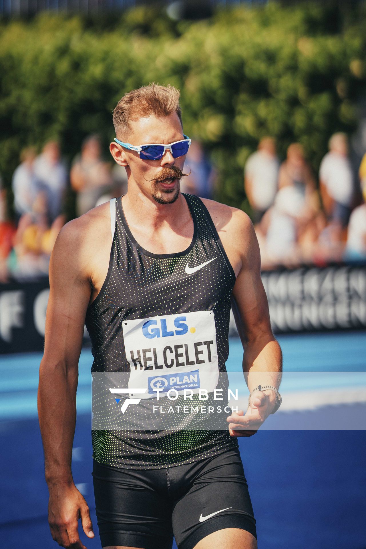 Adam Sebastian Helcelet (CZE/Tschechien) im Hochsprung am 17.06.2023 beim Stadtwerke Ratingen Mehrkampf-Meeting im Stadion am Stadionring in Ratingen