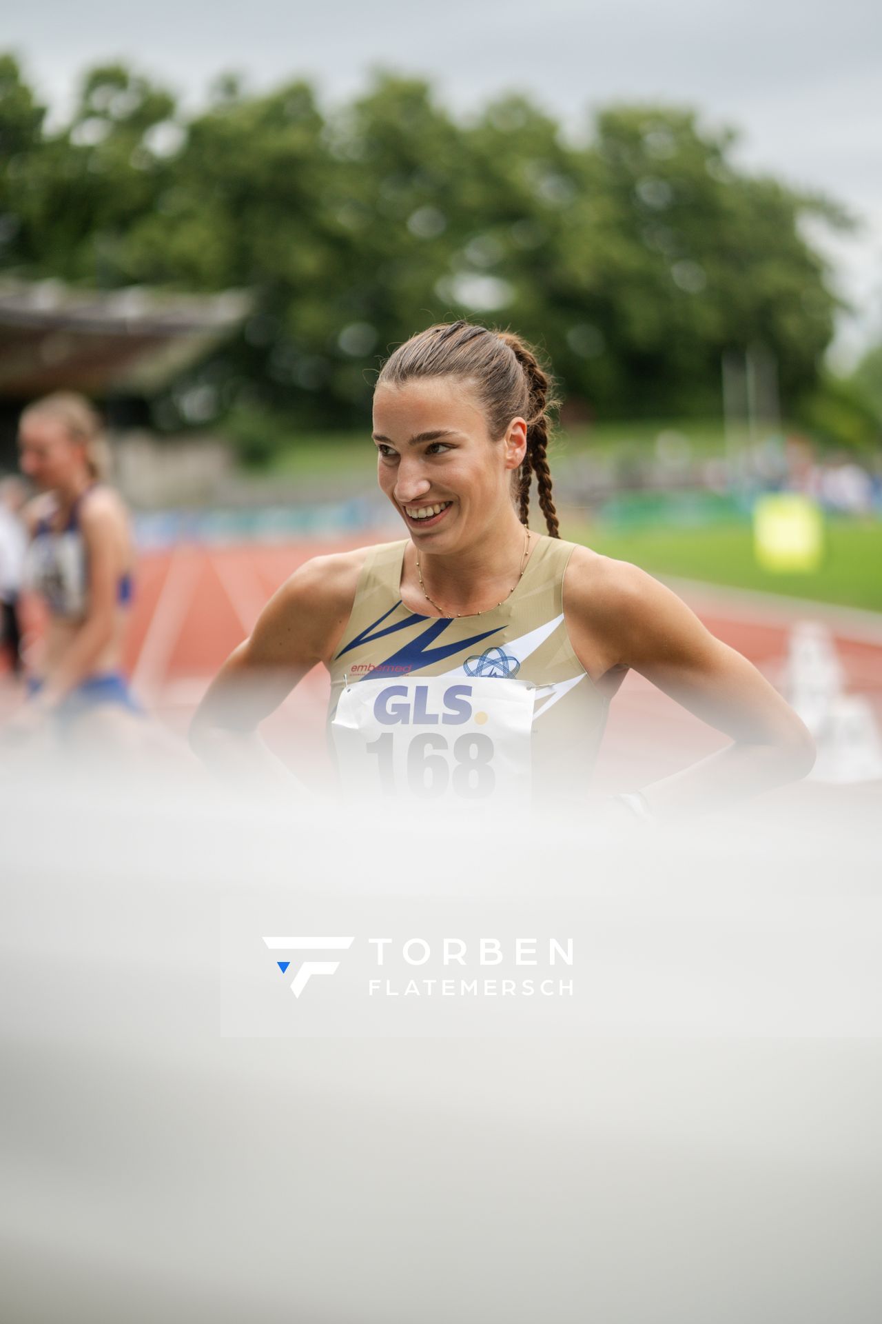 Lara Tortell (Athletics Team Karben) am 01.07.2023 waehrend den deutschen U23 Leichtathletik-Meisterschaften im Jahnstadion in Göttingen