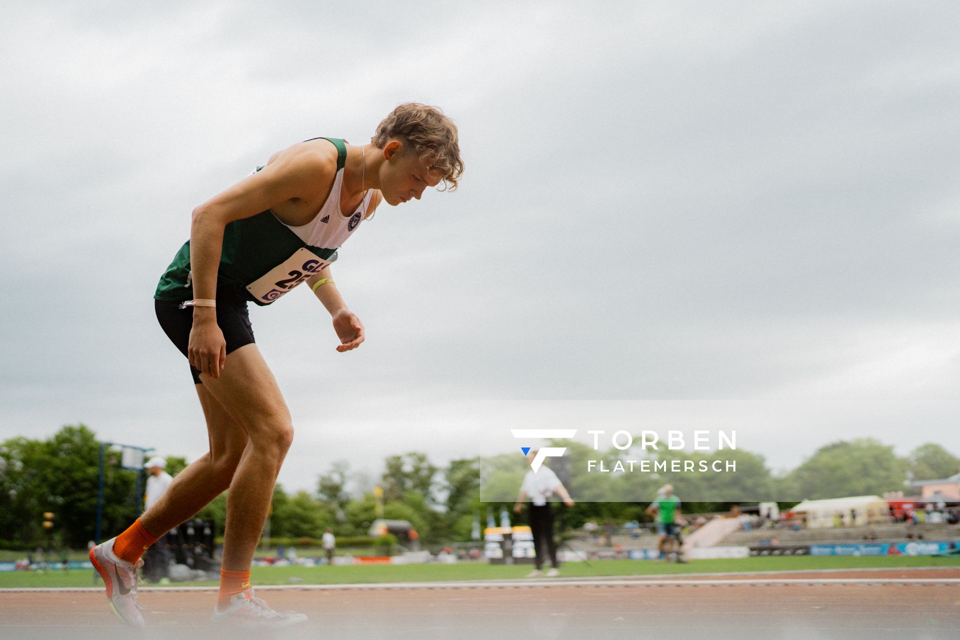 Philip Jensen e Castro (TSG Bergedorf) am 01.07.2023 waehrend den deutschen U23 Leichtathletik-Meisterschaften im Jahnstadion in Göttingen