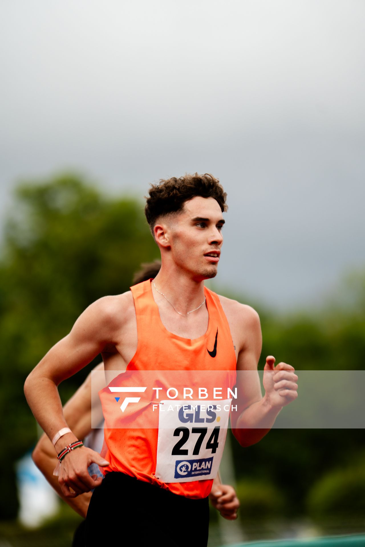 Felix Ebel (Emder Laufgemeinschaft) am 01.07.2023 waehrend den deutschen U23 Leichtathletik-Meisterschaften im Jahnstadion in Göttingen