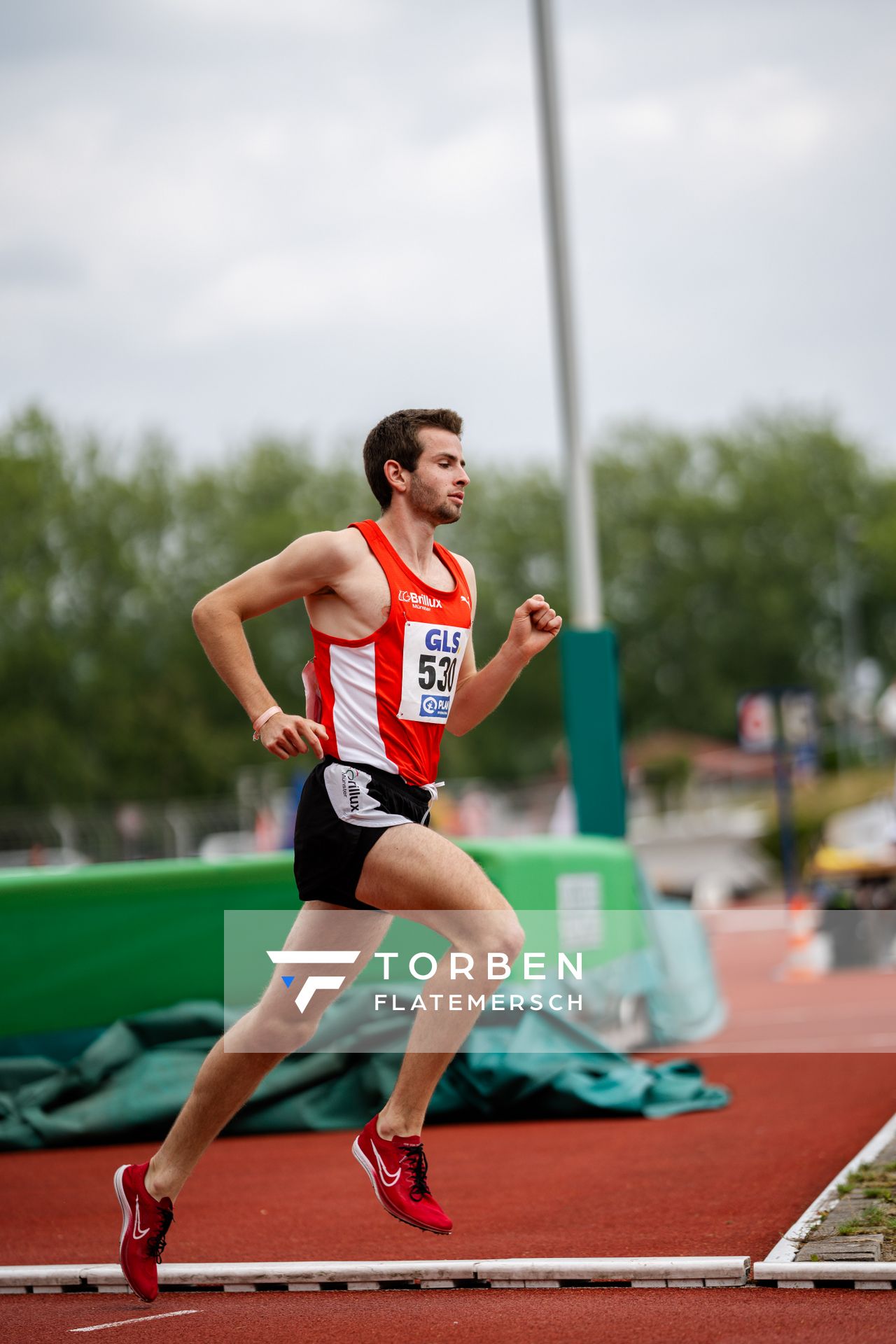 Marco Sietmann (LG Brillux Muenster) am 02.07.2023 waehrend den deutschen U23 Leichtathletik-Meisterschaften im Jahnstadion in Göttingen