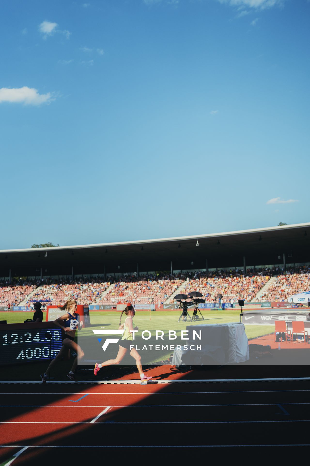 Svenja Pingpank (Hannover Athletics) während der 113. Deutschen Leichtathletik-Meisterschaften am 08.07.2023 im Auestadion in Kassel