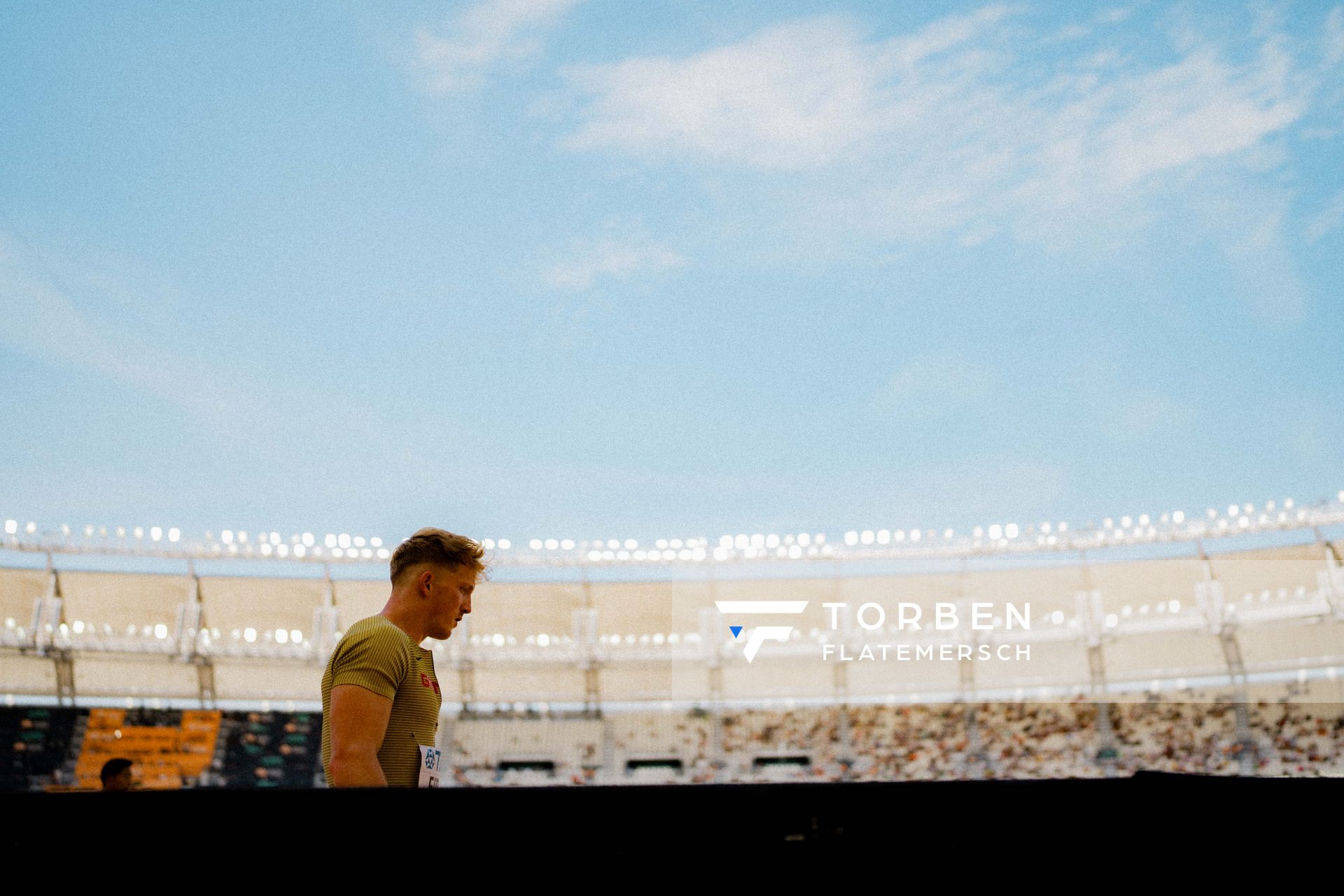 Manuel Eitel (GER/Germany) during the Decathlon on Day 6 of the World Athletics Championships Budapest 23 at the National Athletics Centre in Budapest, Hungary on August 24, 2023.