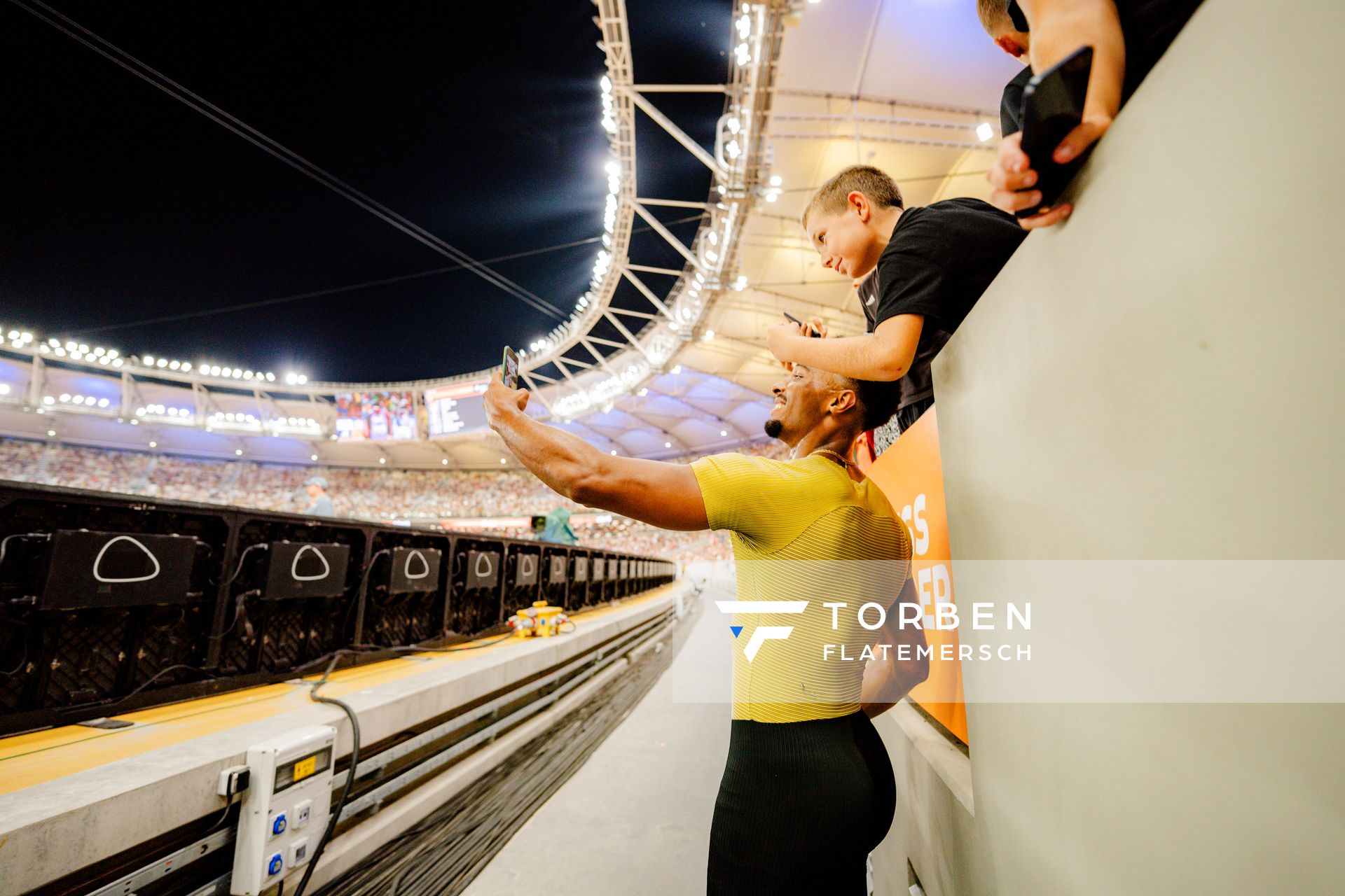 Leo Neugebauer (GER/Germany) during the Decathlon on Day 8 of the World Athletics Championships Budapest 23 at the National Athletics Centre in Budapest, Hungary on August 26, 2023.