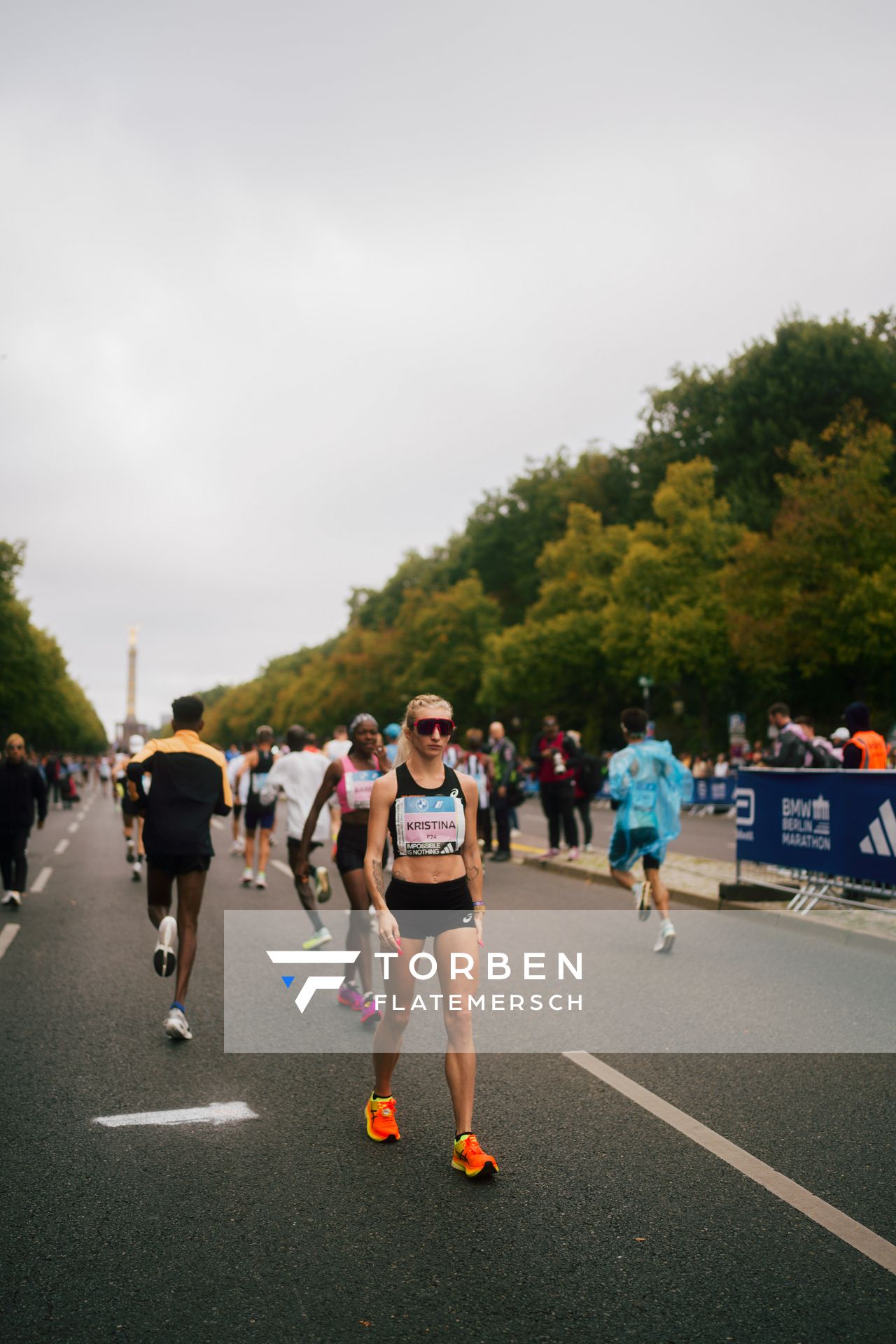 Kristina Hendel (GER/ Germany) am 24.09.2023 beim Berlin Marathon in Berlin