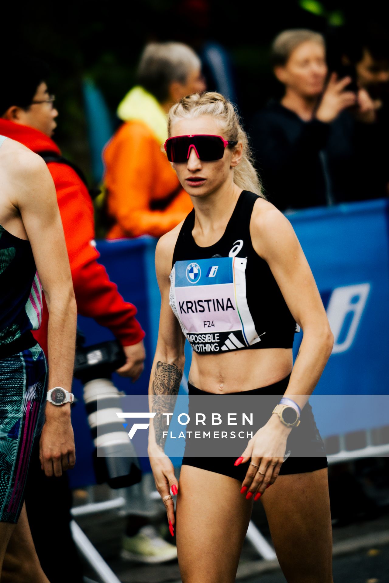 Kristina Hendel (GER/ Germany) am 24.09.2023 beim Berlin Marathon in Berlin