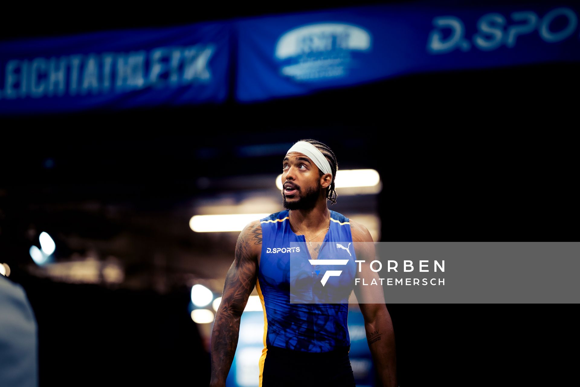 Bo Kanda Lita Baehre (GER/ART Düsseldorf) beim 4. ISTAF INDOOR Düsseldorf am 04.02.2024 im PSD Bank Dome in Düsseldorf