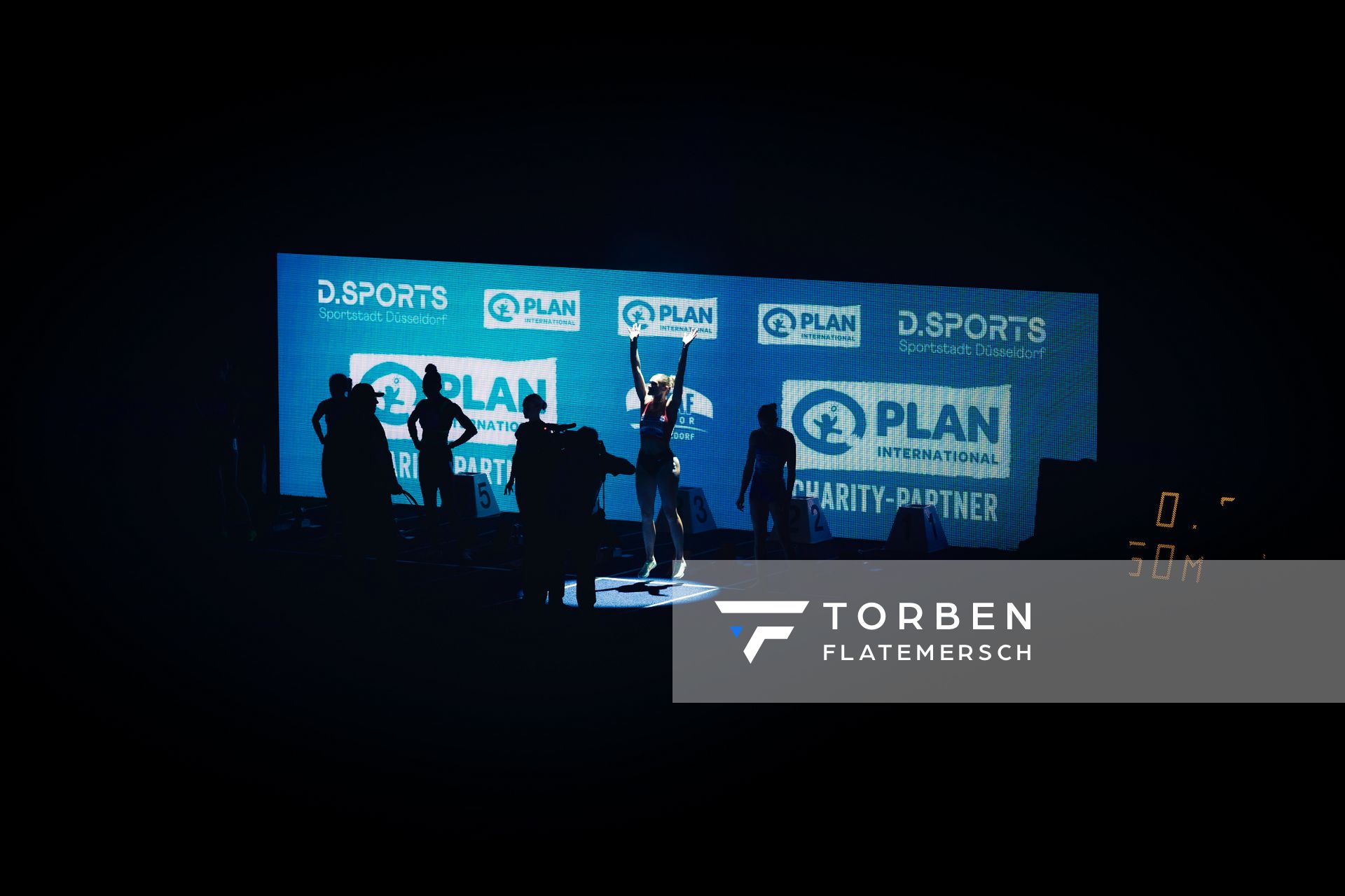 Franziska Schuster (GER/TSV Bayer 04 Leverkusen) beim 4. ISTAF INDOOR Düsseldorf am 04.02.2024 im PSD Bank Dome in Düsseldorf