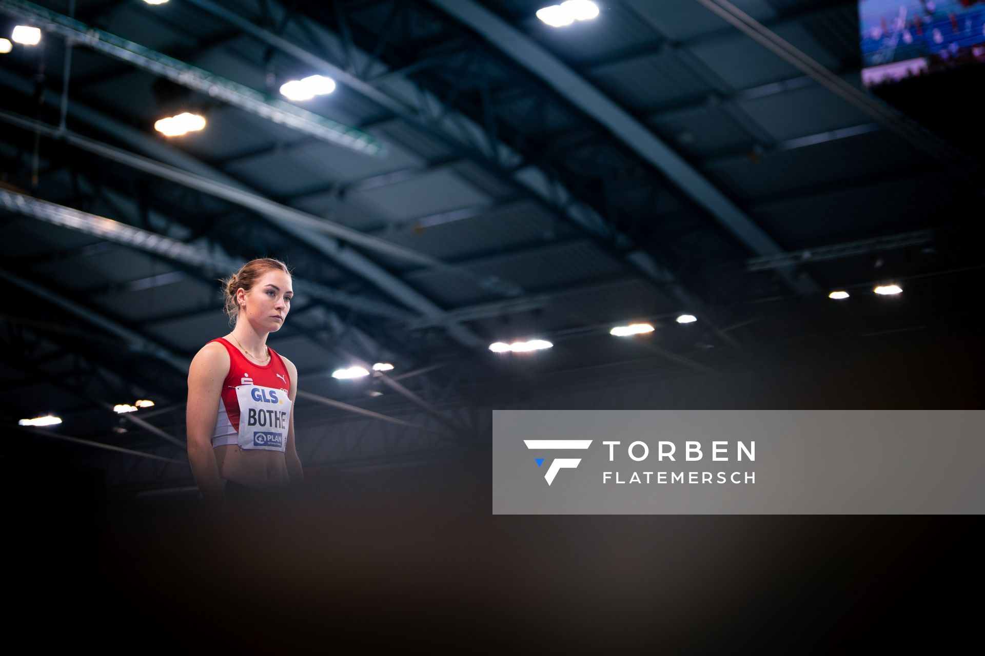 Carolin Bothe (LG Olympia Dortmund) am 17.02.2024 während den 71. Deutschen Leichtathletik-Hallenmeisterschaften in der QUARTERBACK Immobilien ARENA in Leipzig