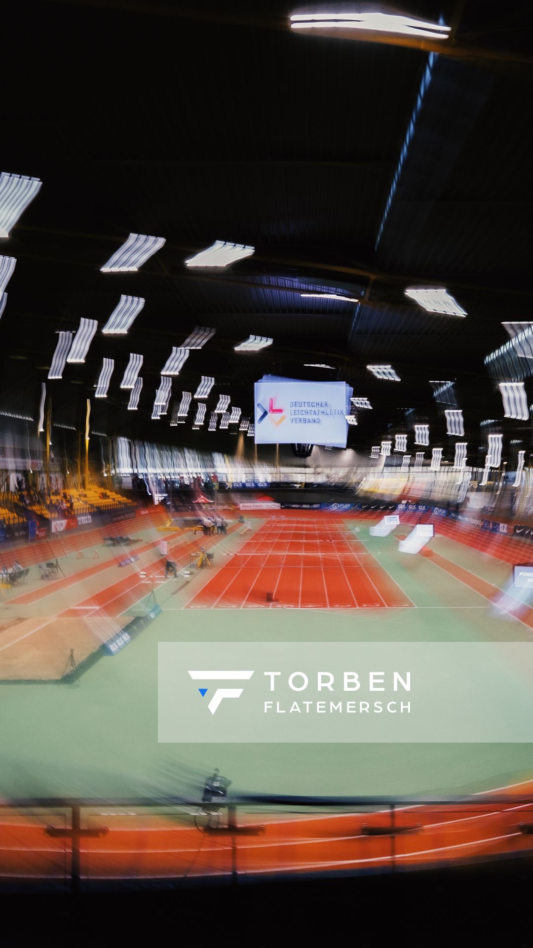 Die Helmut-Körnig-Halle waehrend der 55. Deutsche Jugend-Hallenmeisterschaften U20 am 24.02.2024 in der Helmut-Körnig-Halle in Dortmund