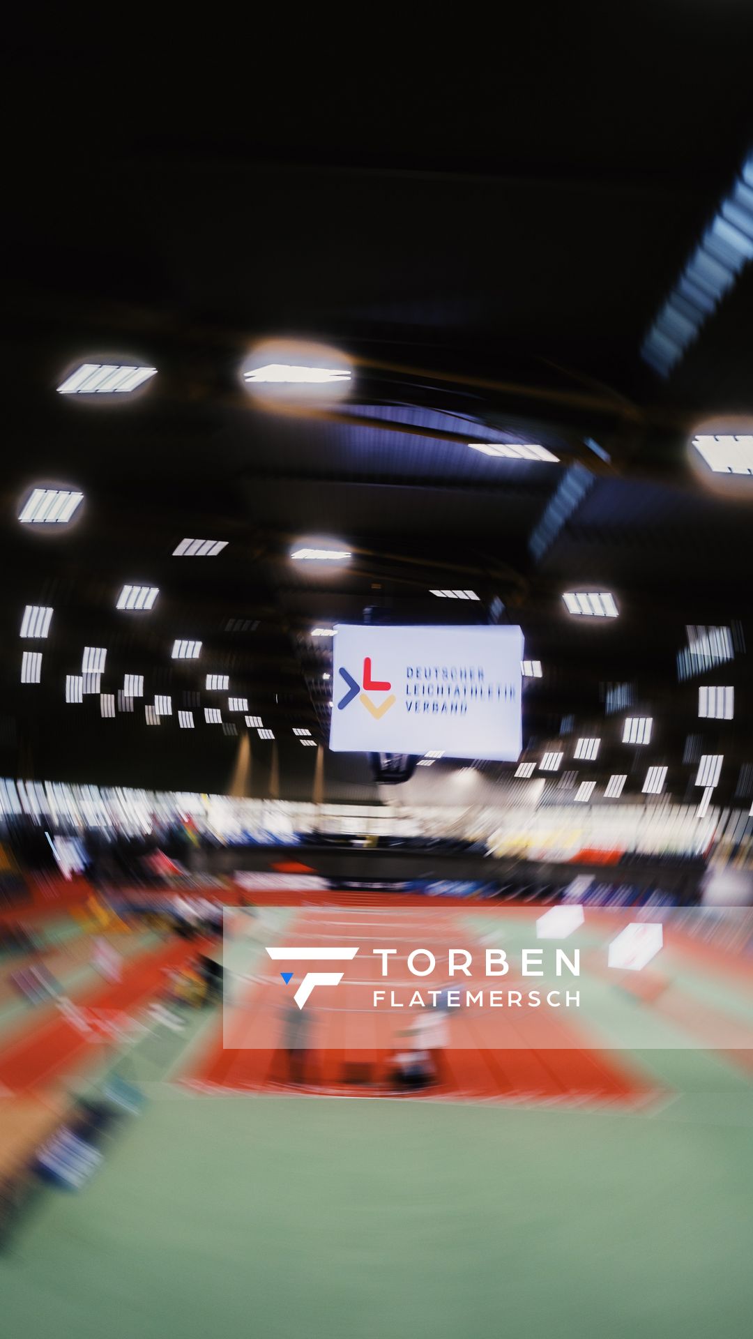 Die Helmut-Körnig-Halle waehrend der 55. Deutsche Jugend-Hallenmeisterschaften U20 am 24.02.2024 in der Helmut-Körnig-Halle in Dortmund