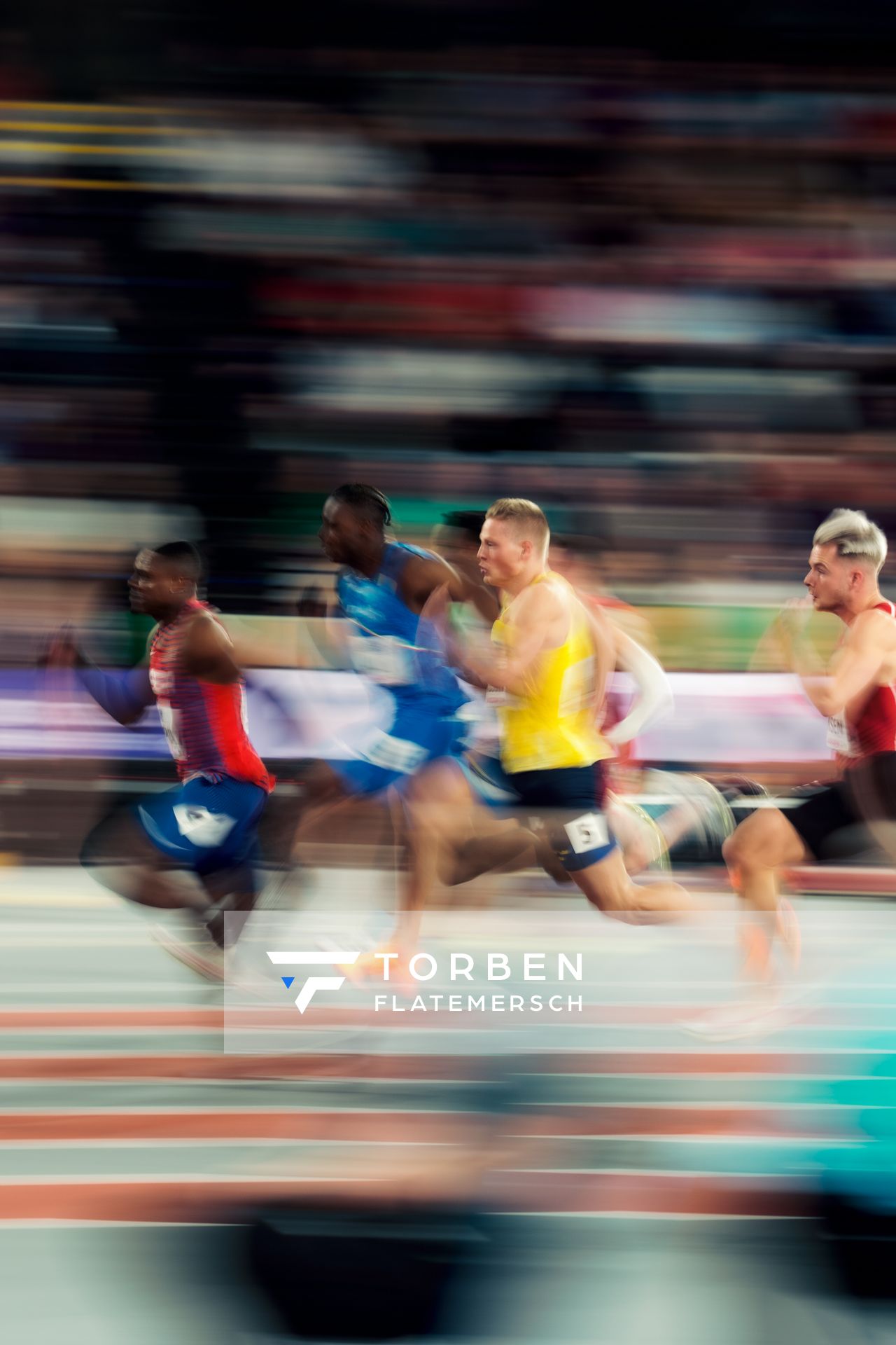 Henrik Larsson (SWE/Sweden) am 01.03.2024 bei den World Athletics Indoor Championships in Glasgow (Schottland / Vereinigtes Königreich)