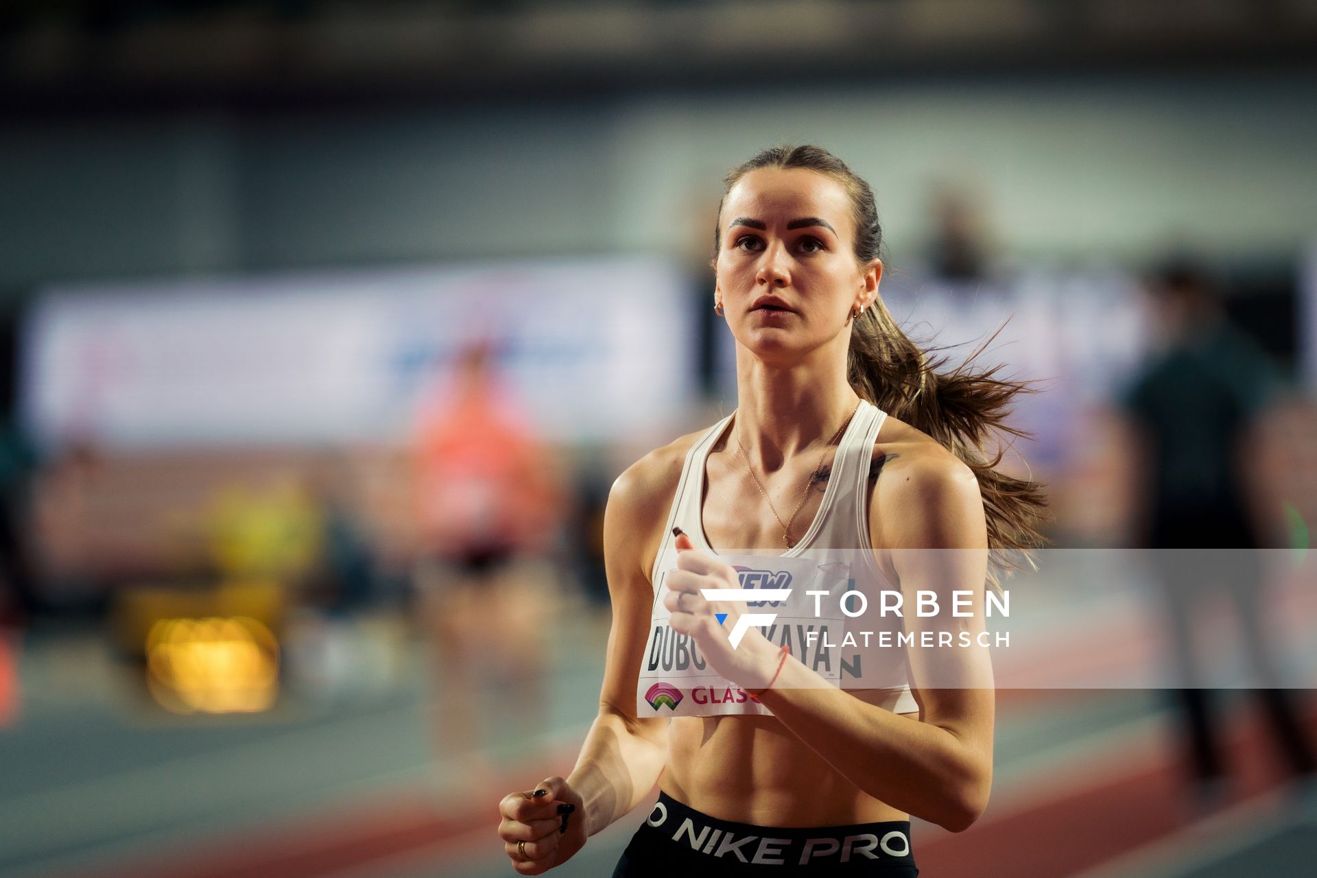 Nadezhda Dubovitskaya (KAZ/Kazakhstan) am 01.03.2024 bei den World Athletics Indoor Championships in Glasgow (Schottland / Vereinigtes Königreich)