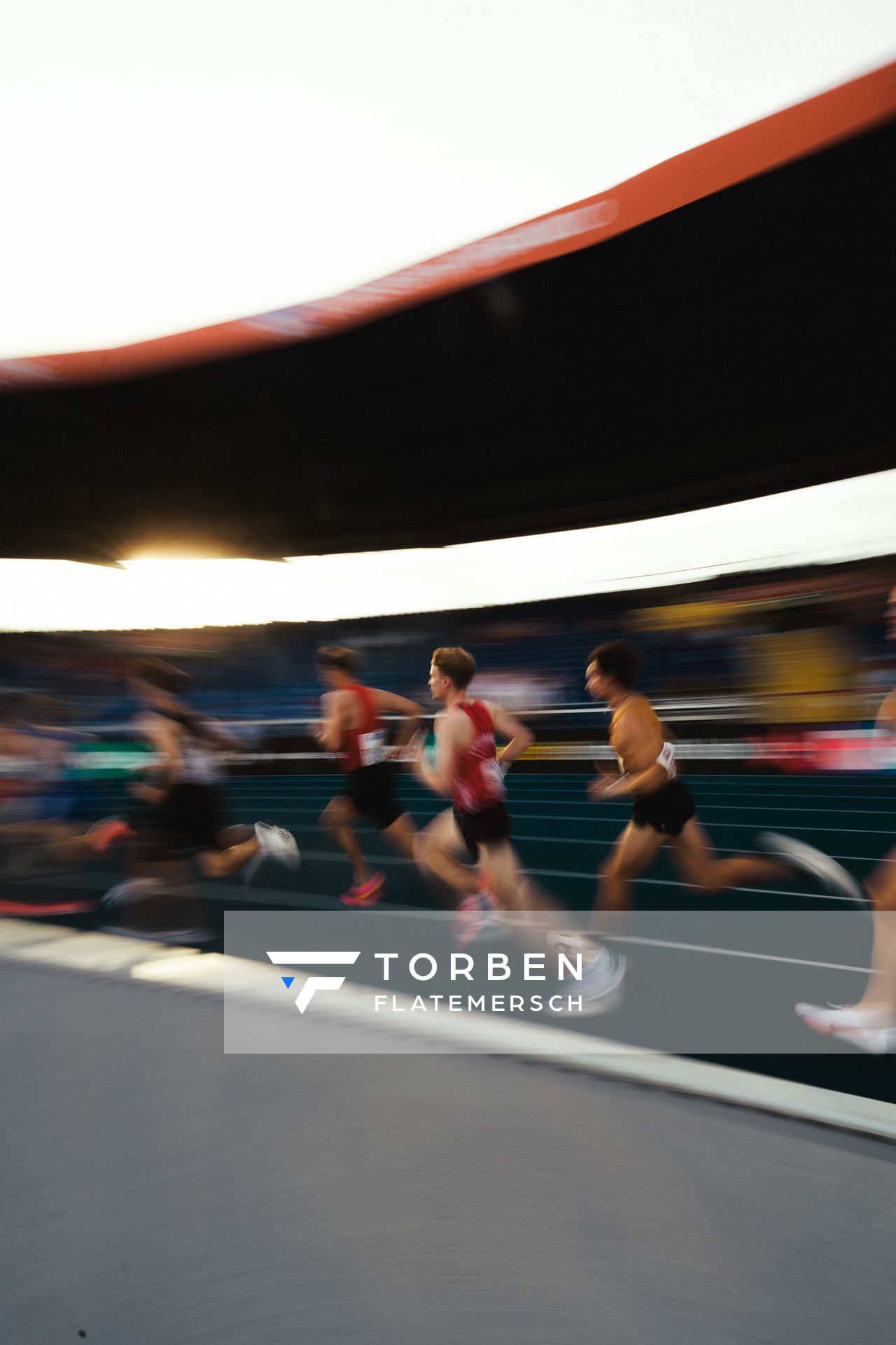 am 29.06.2024 beim 5000m Lauf bei den deutschen Leichtathletik-Meisterschaften 2024 im Eintracht-Stadion in Braunschweig