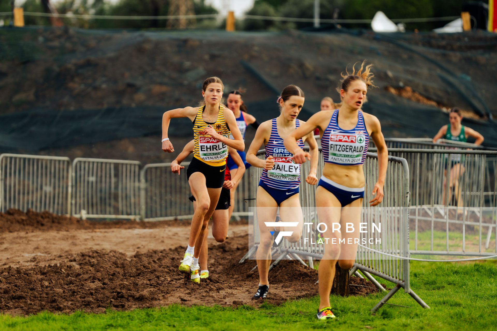 Julia Ehrle (Germany) am 08.12.2024 bei den Crosslauf-Europameisterschaften in Antalya