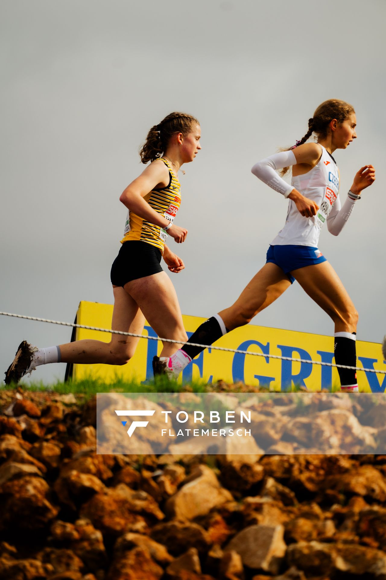 Adia Budde (Germany) am 08.12.2024 bei den Crosslauf-Europameisterschaften in Antalya