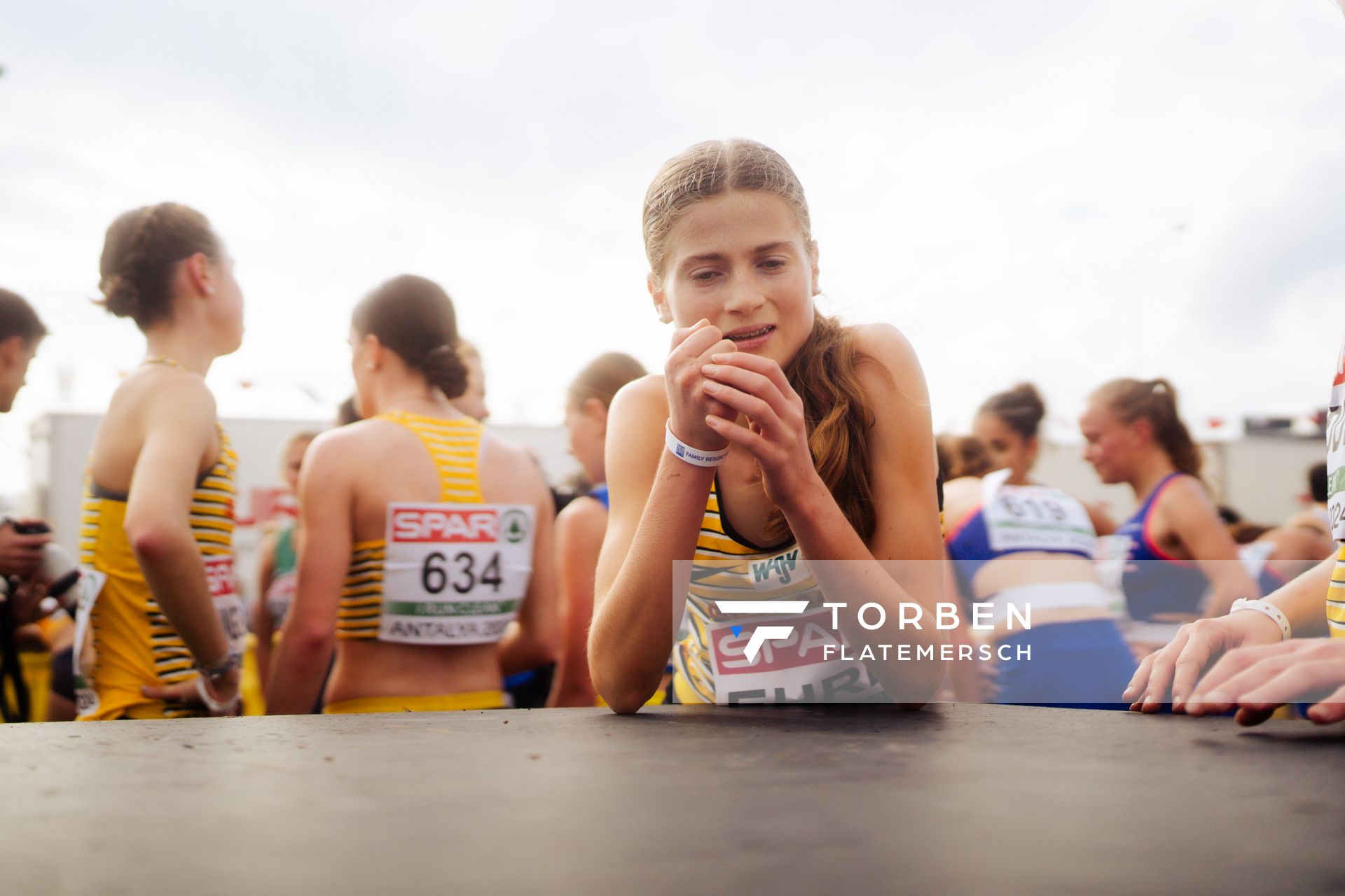 Julia Ehrle (Germany) am 08.12.2024 bei den Crosslauf-Europameisterschaften in Antalya