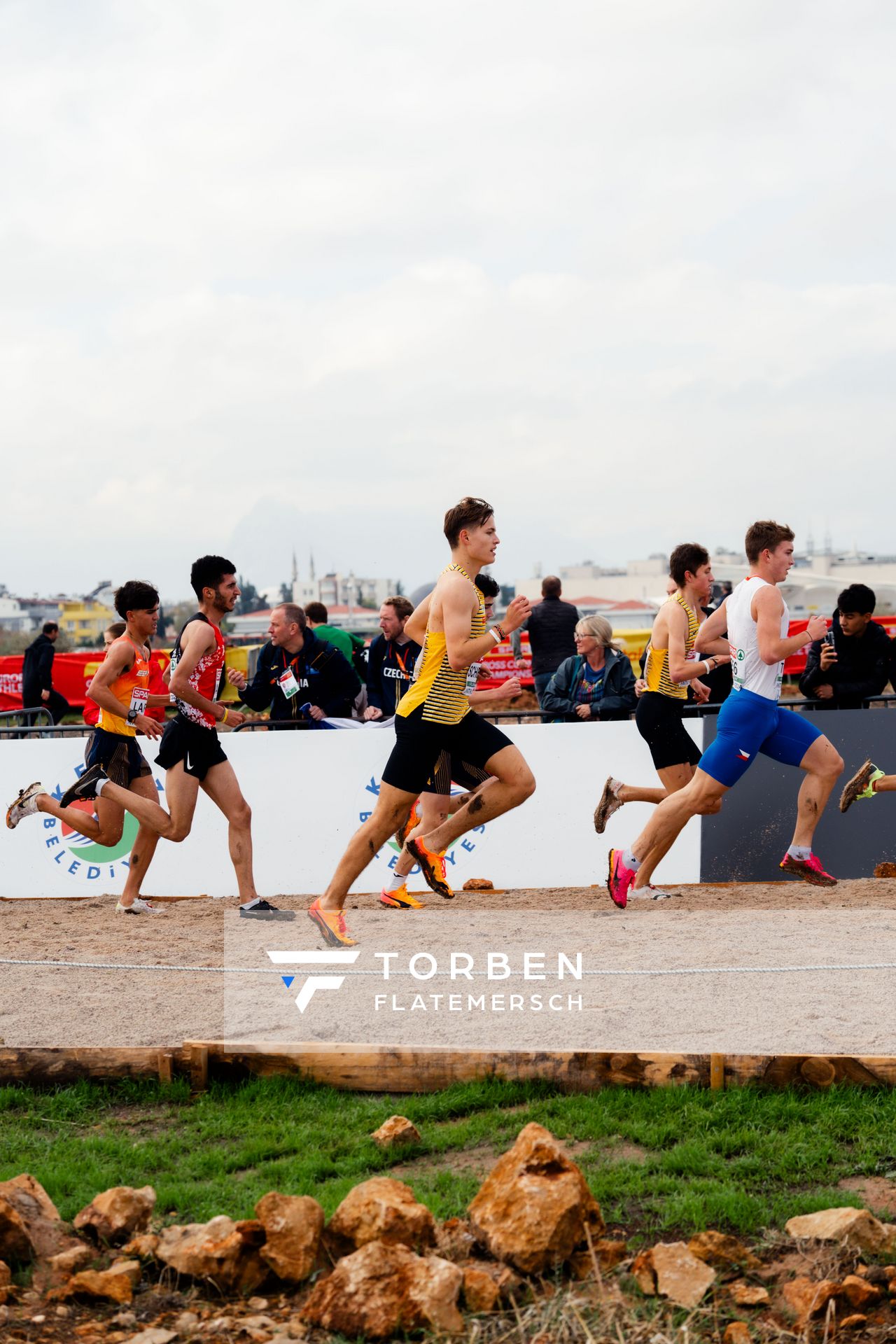 David Scheller (Germany) am 08.12.2024 bei den Crosslauf-Europameisterschaften in Antalya