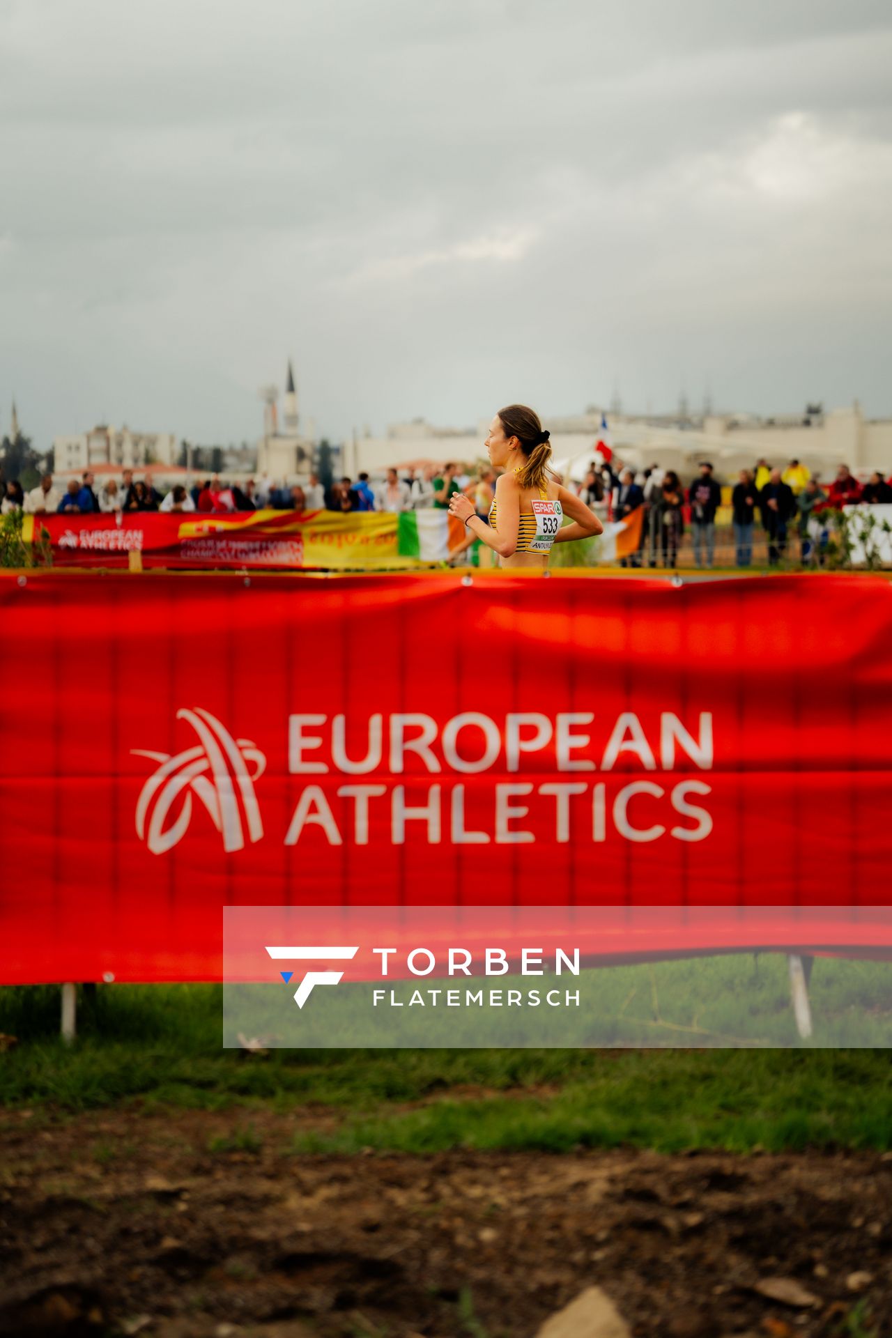 Hanna Klein (Germany) am 08.12.2024 bei den Crosslauf-Europameisterschaften in Antalya