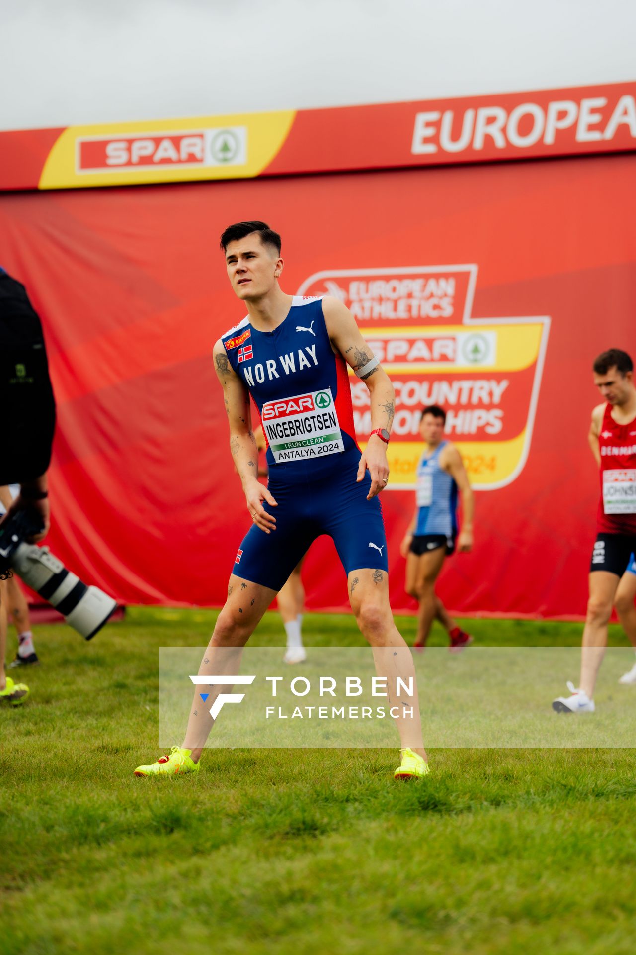 Jakob Ingebrigtsen (Norway) am 08.12.2024 bei den Crosslauf-Europameisterschaften in Antalya