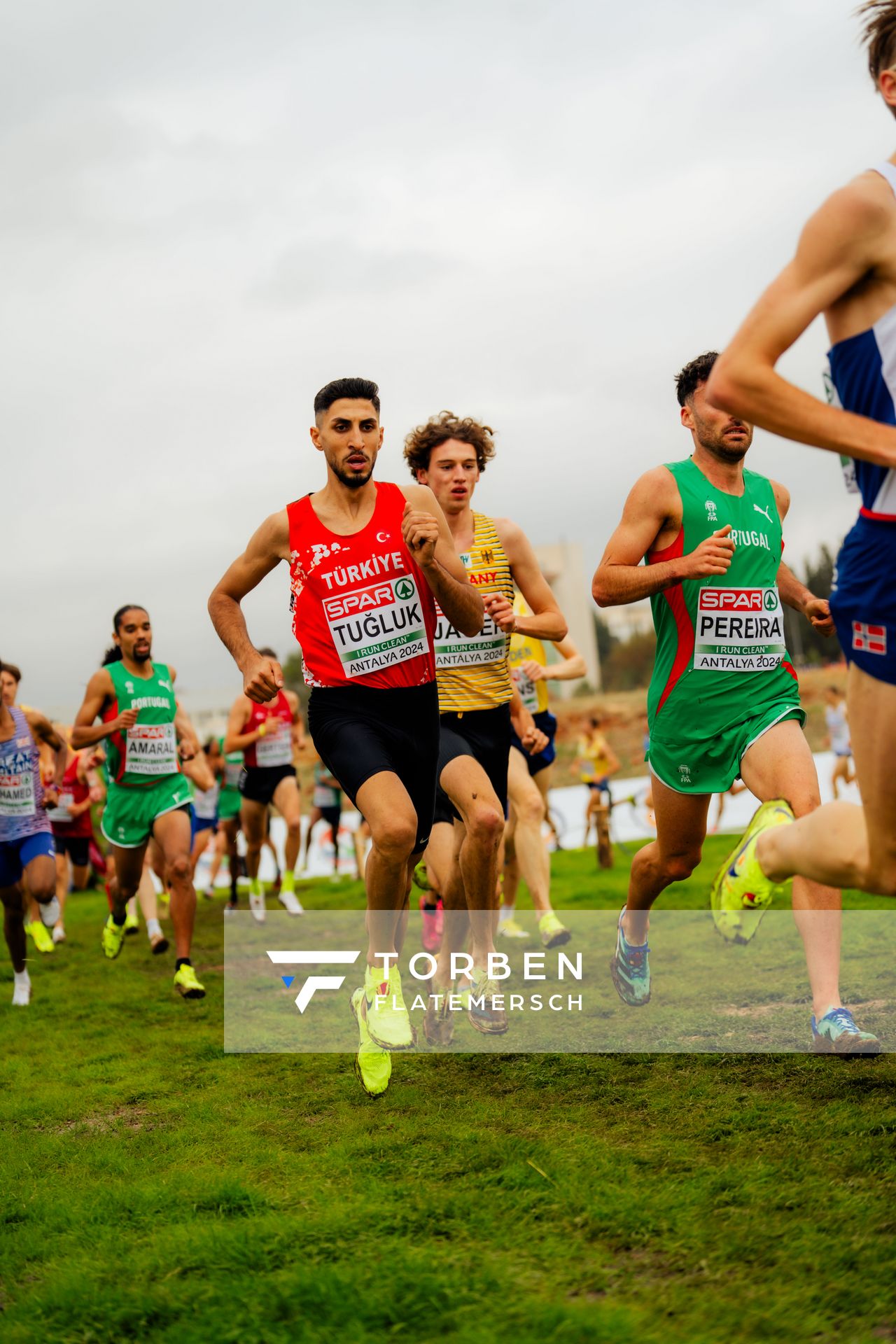 Nick Jäger (Germany) am 08.12.2024 bei den Crosslauf-Europameisterschaften in Antalya