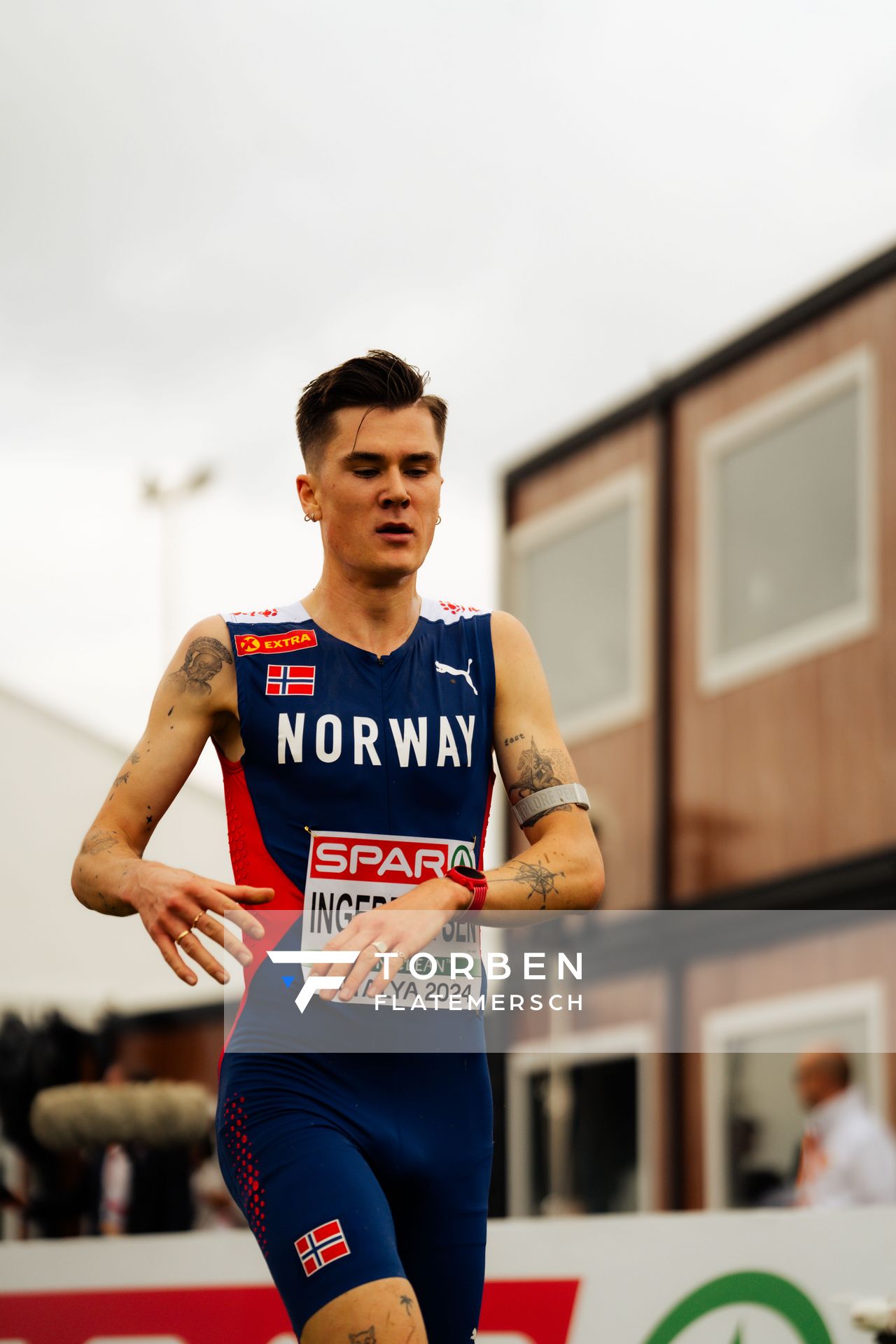 Jakob Ingebrigtsen (Norway) am 08.12.2024 bei den Crosslauf-Europameisterschaften in Antalya