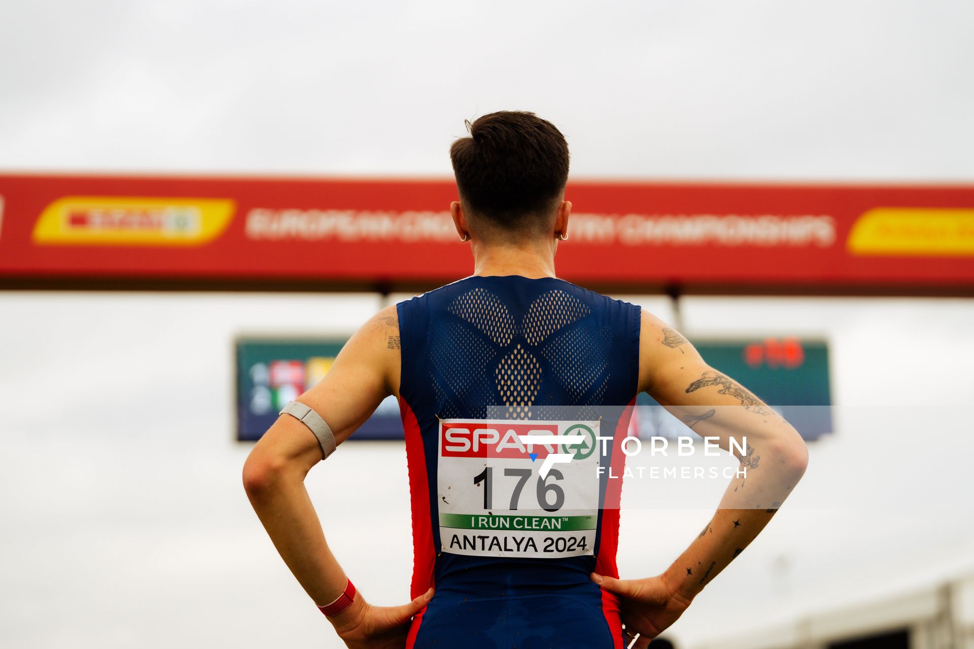Jakob Ingebrigtsen (Norway) am 08.12.2024 bei den Crosslauf-Europameisterschaften in Antalya