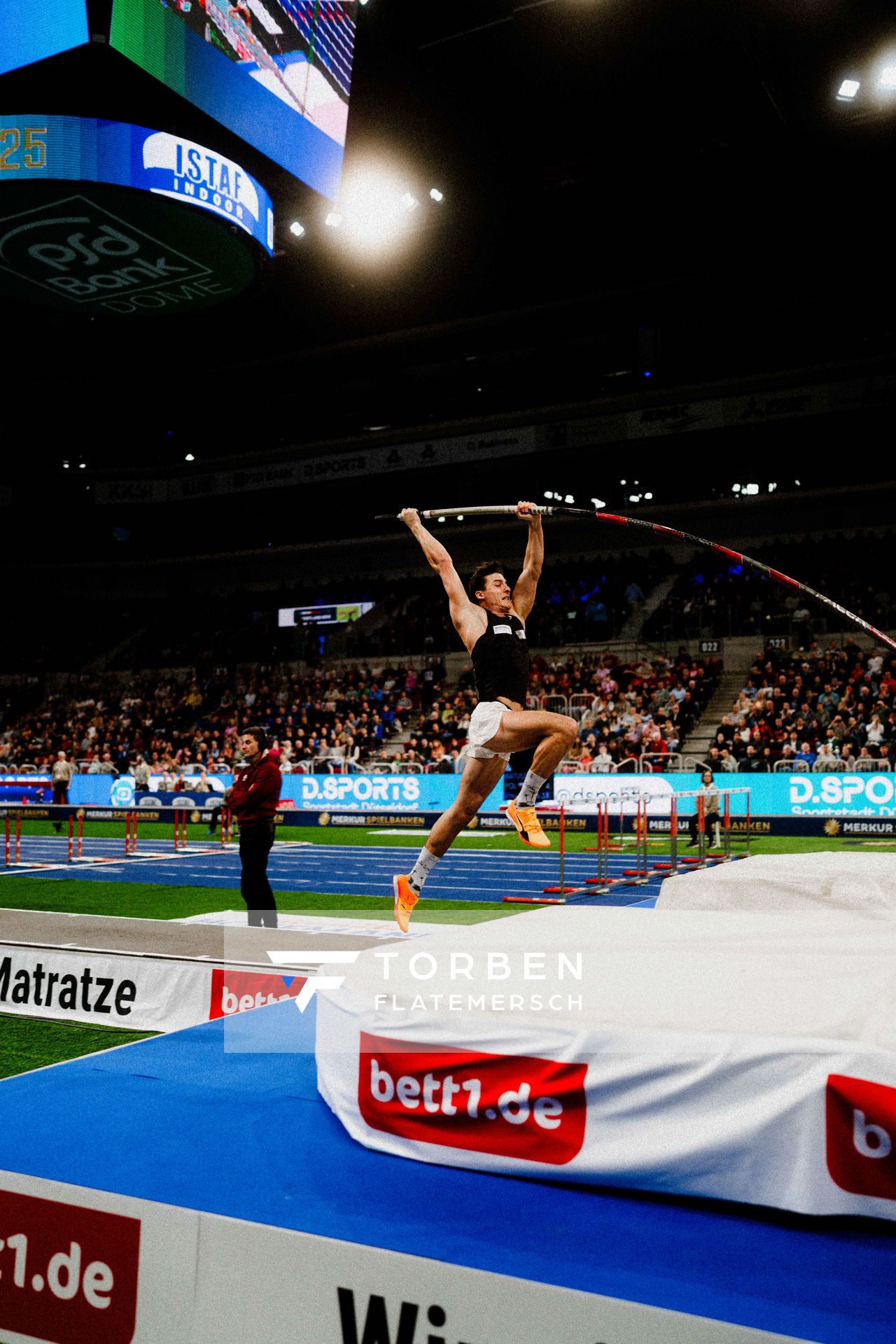 Oleg Zernikel (GER) beim ISTAF Indoor Düsseldorf am 09.02.2025 im PSD Bank Dome in Düsseldorf