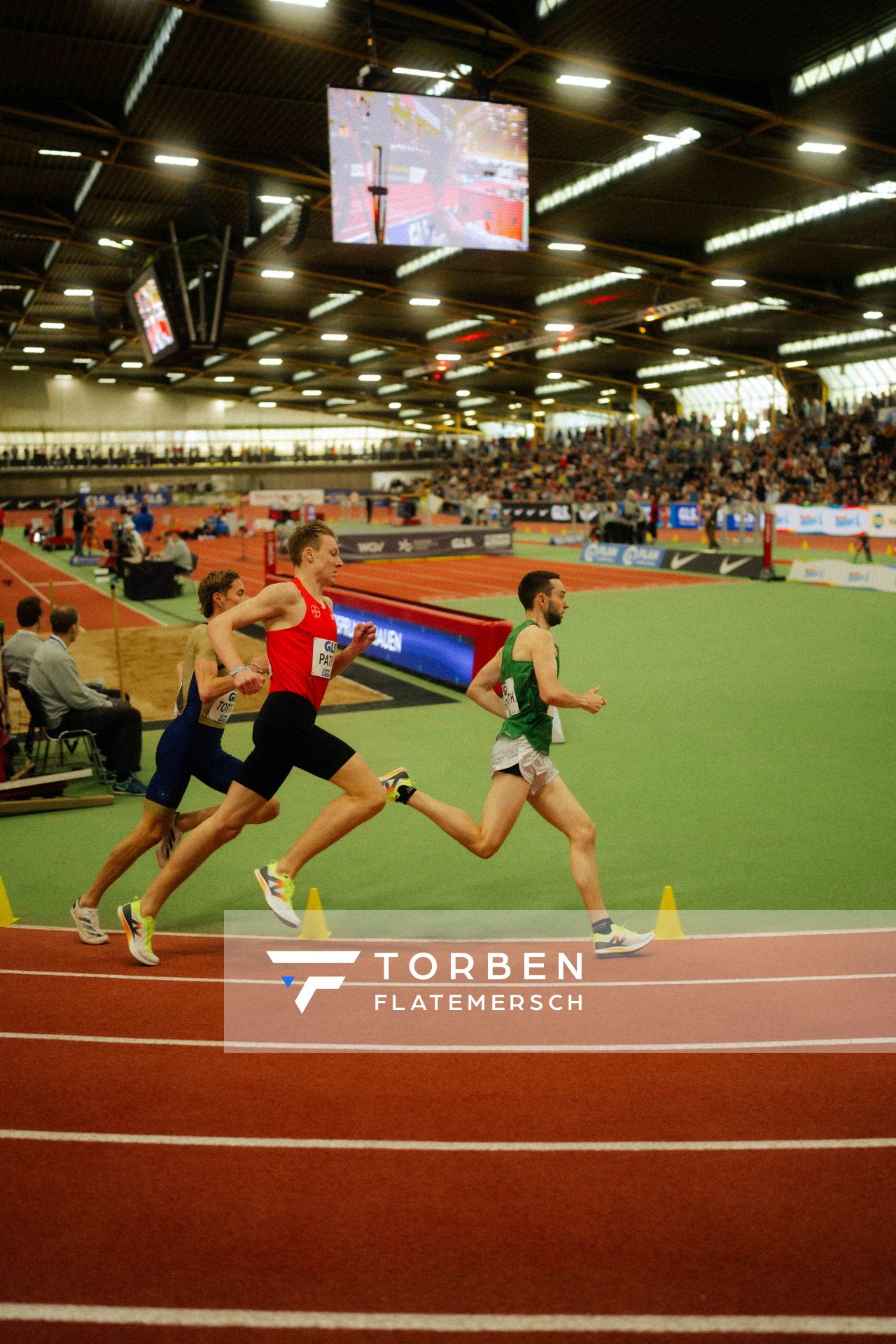 bei den deutschenHallenmeisterschaften am 22.02.2025 in der Helmut-Körnig-Halle in Dortmund