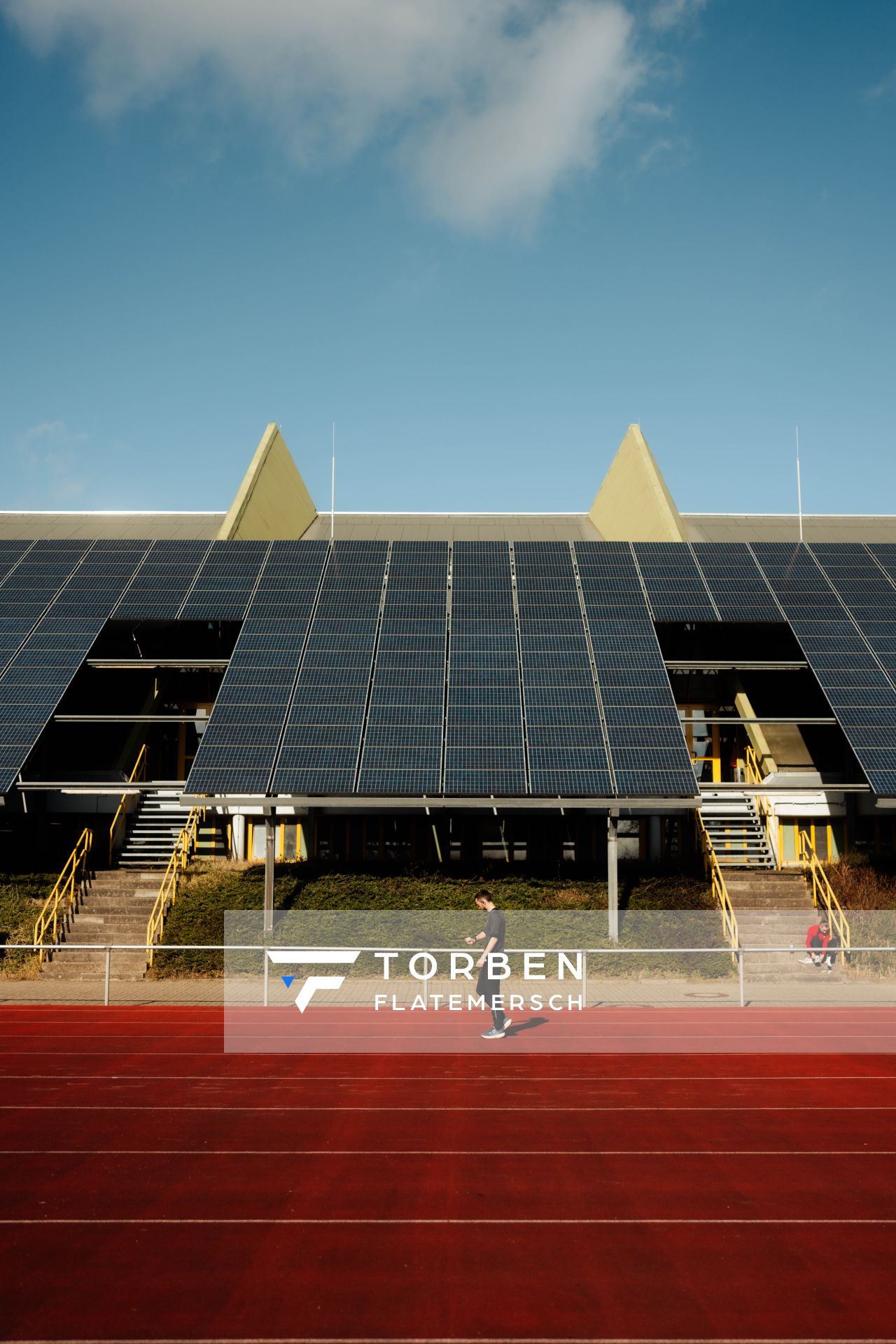 Maximilian Thorwirth (SFD 75 Düsseldorf) bei den deutschen Hallenmeisterschaften am 23.02.2025 in der Helmut-Körnig-Halle in Dortmund