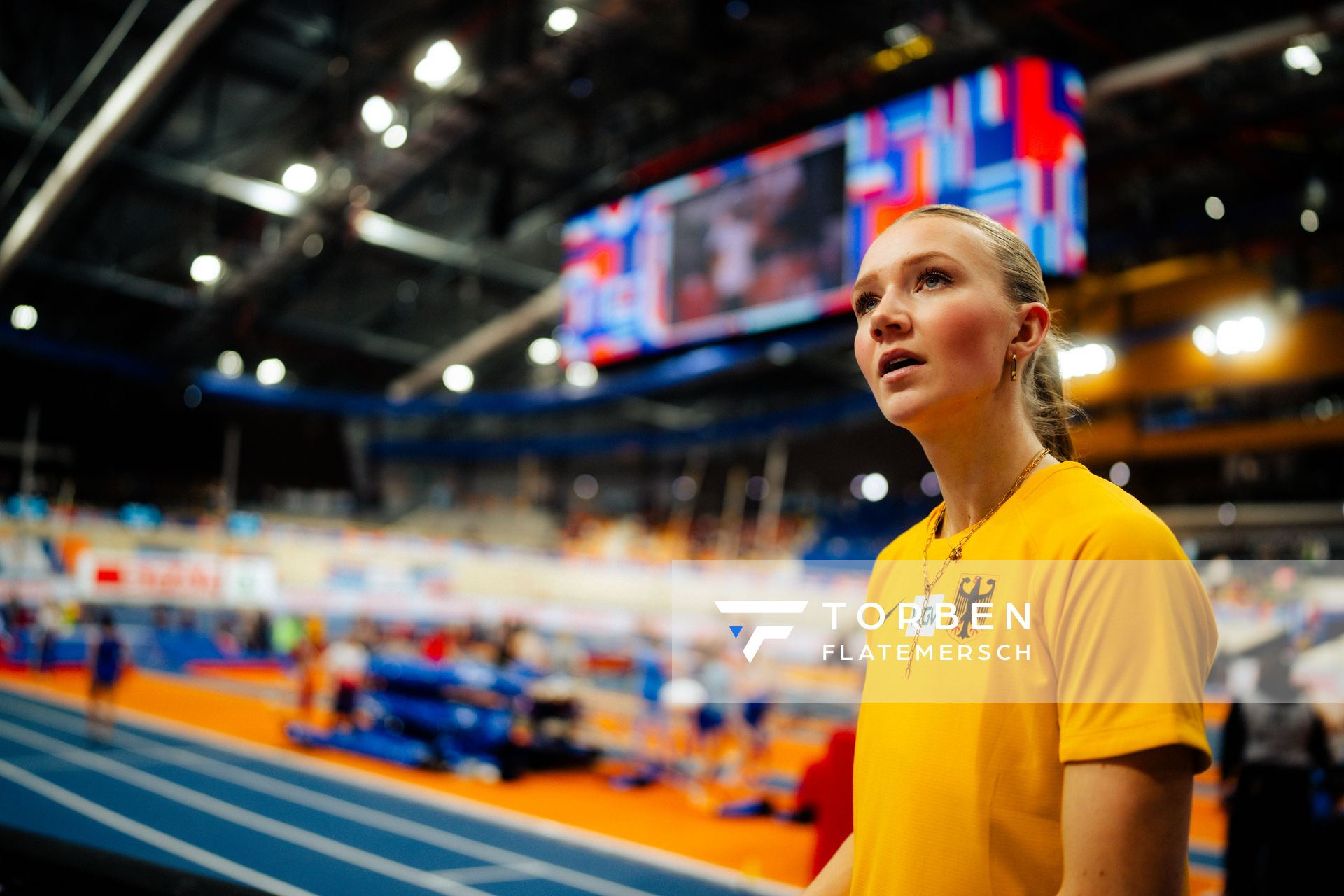 Kira Wittmann (GER/Germany) during the European Athletics Indoor Championships on 06/03/2025 at the Omnisport Arena in Apeldoorn