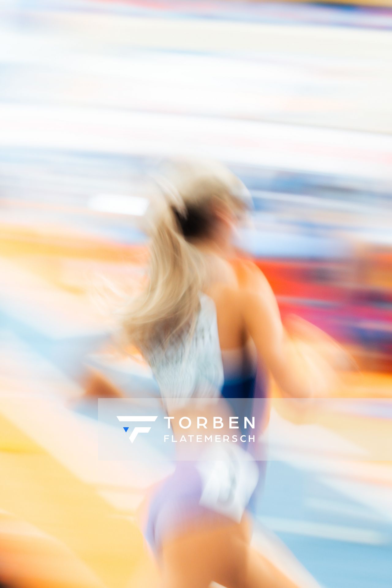 Georgia Hunter Bell (GBR/Great Britain) during the European Athletics Indoor Championships on 06/03/2025 at the Omnisport Arena in Apeldoorn