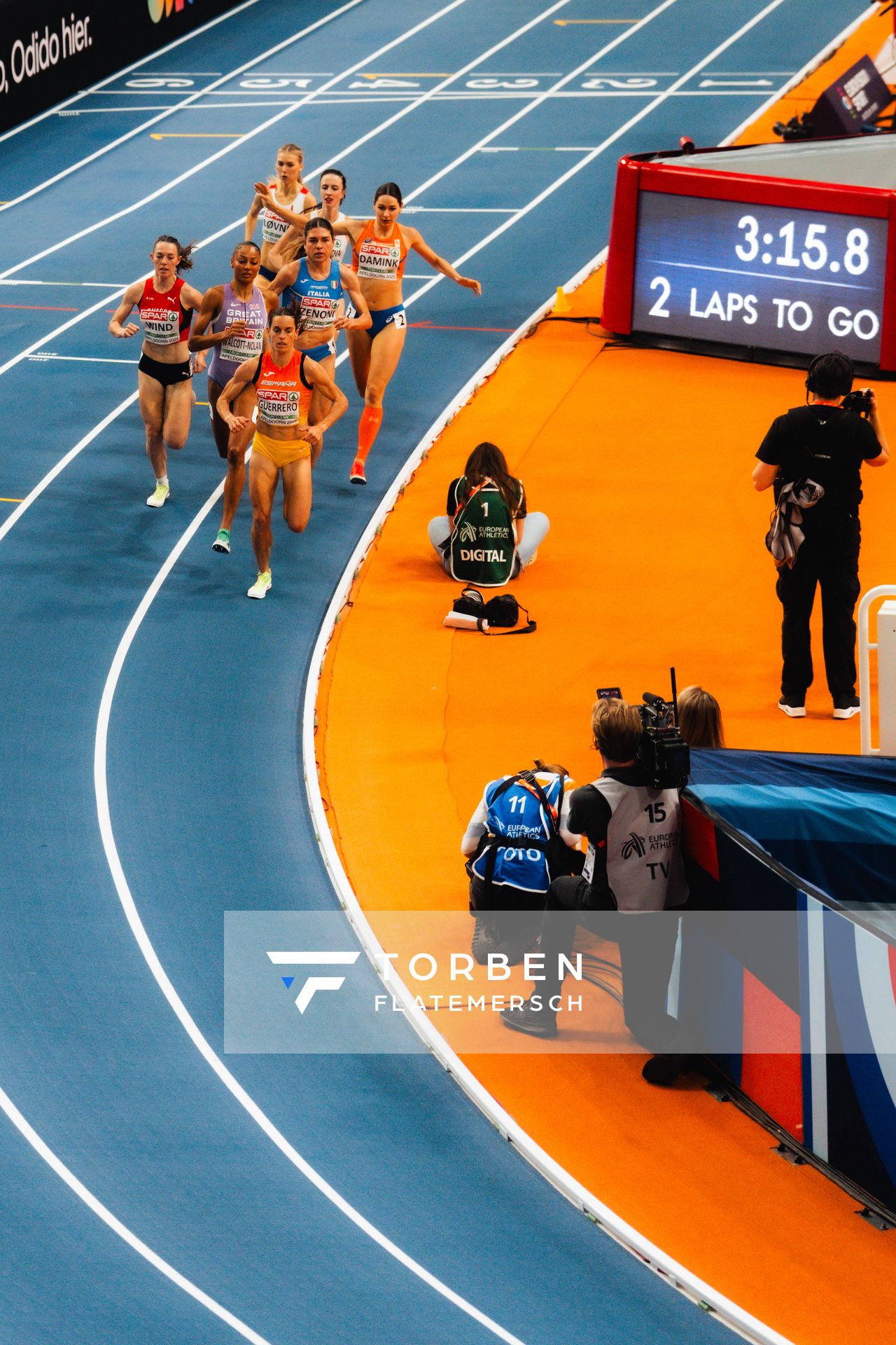 Marissa Damink (NED) during the European Athletics Indoor Championships on 06/03/2025 at the Omnisport Arena in Apeldoorn